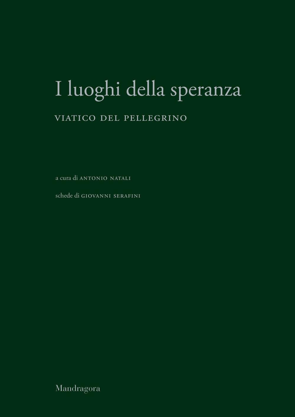 Vorderes Coverbild I luoghi della speranza. Viatico del pellegrino