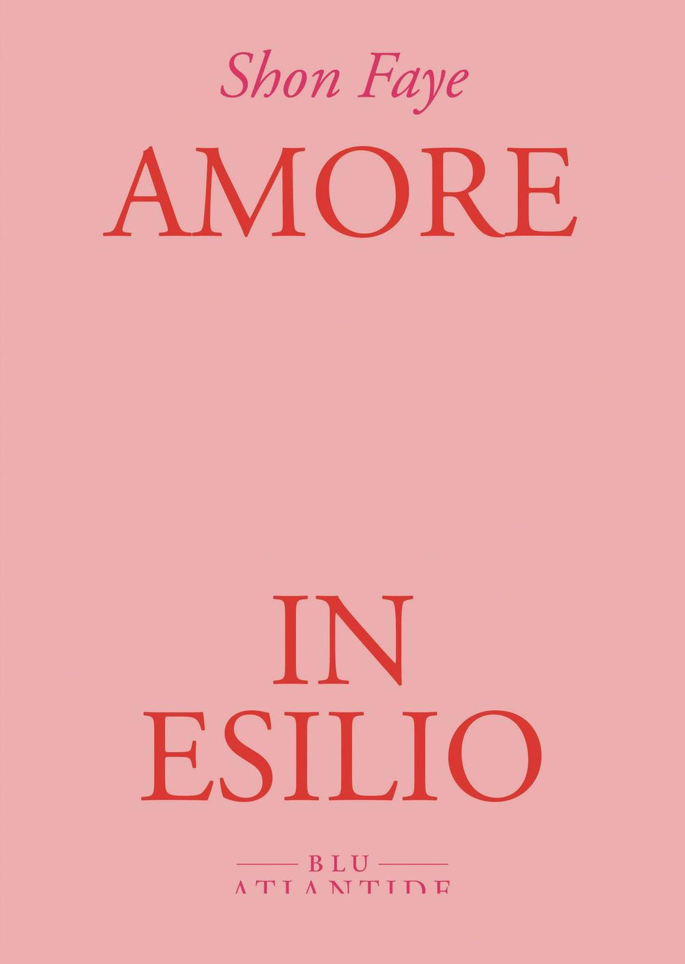 Vorderes Coverbild Amore in esilio