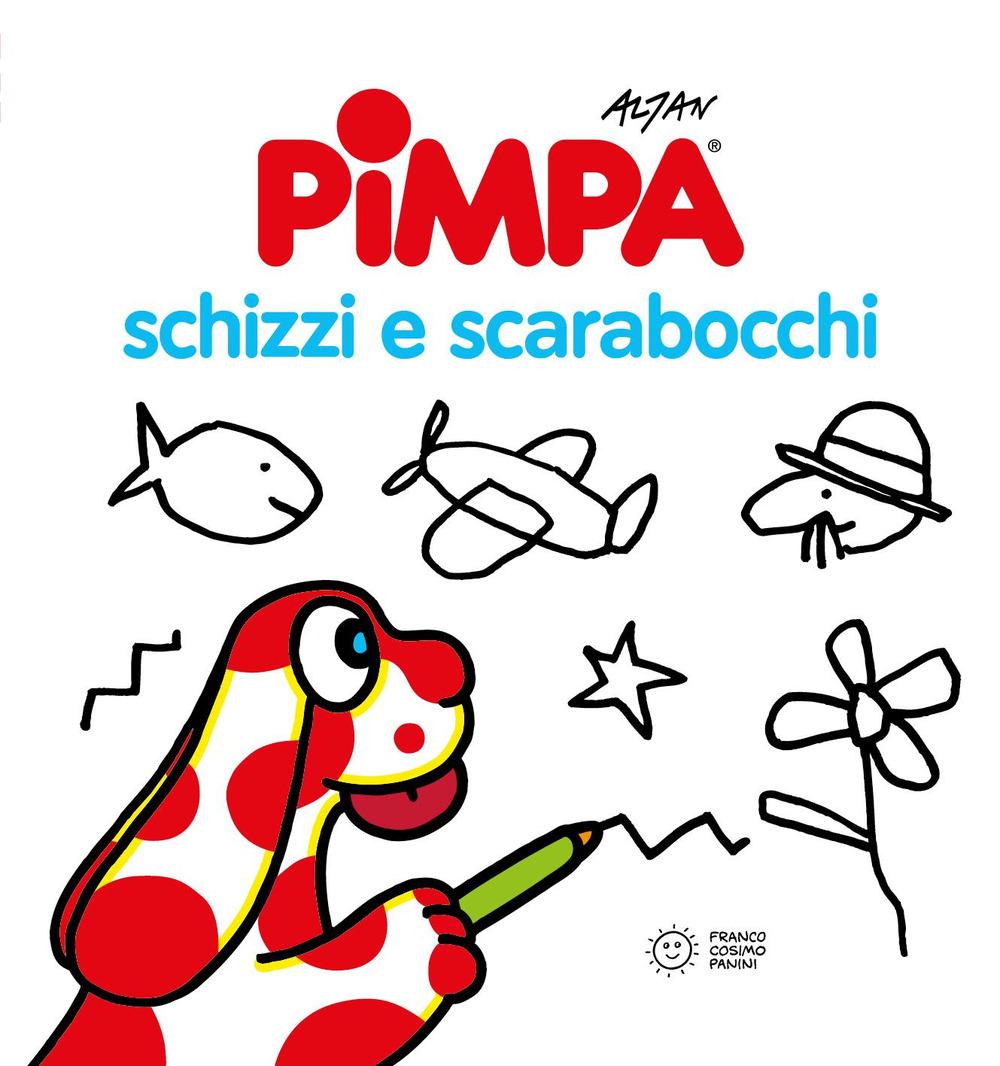 Vorderes Coverbild Pimpa. Schizzi e scarabocchi