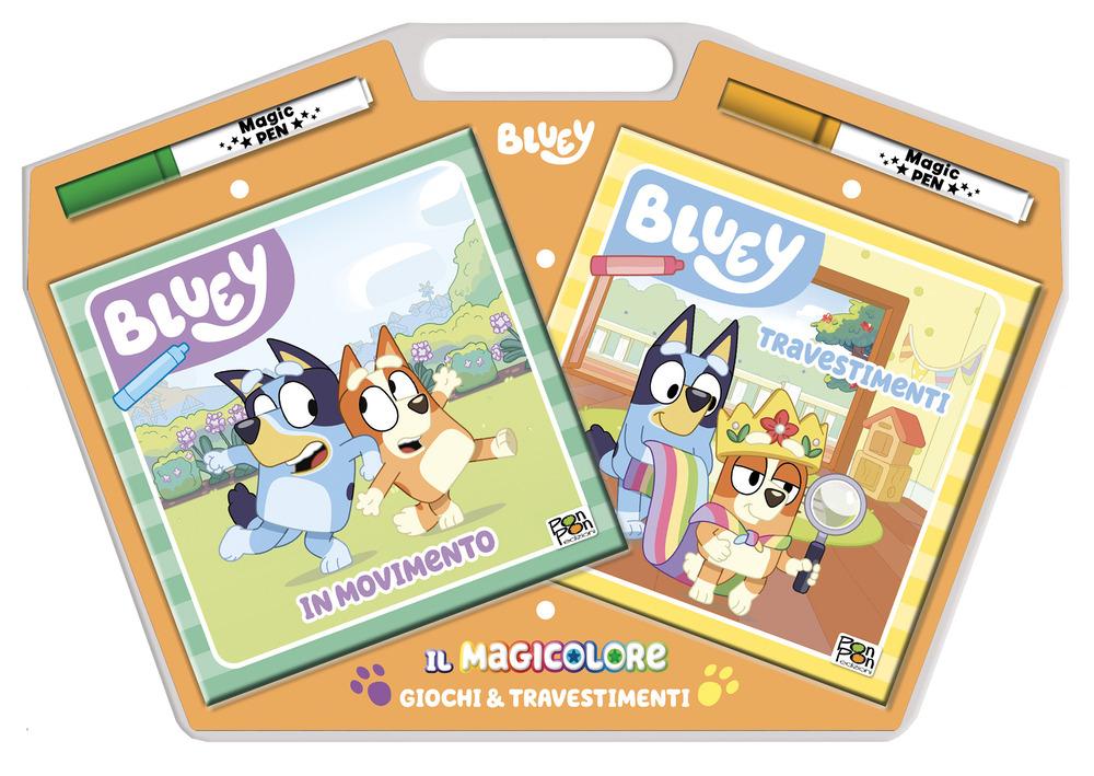 Vorderes Coverbild Giochi e travestimenti. Bluey. Magicolore