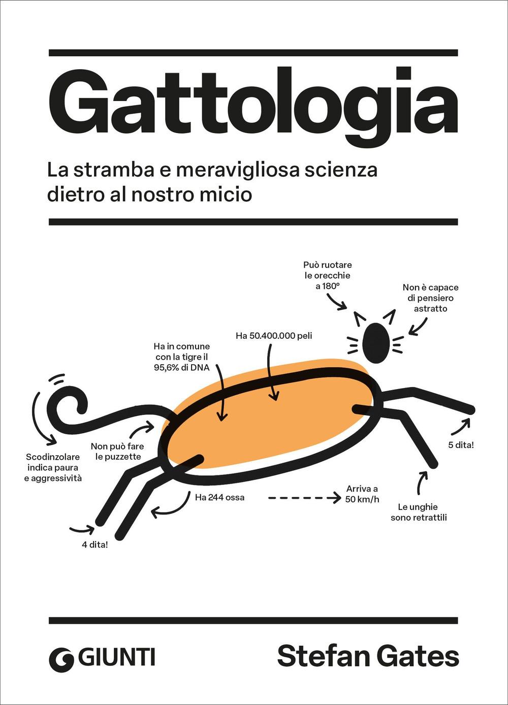 Vorderes Coverbild Gattologia. La stramba e meravigliosa scienza dietro al nostro micio