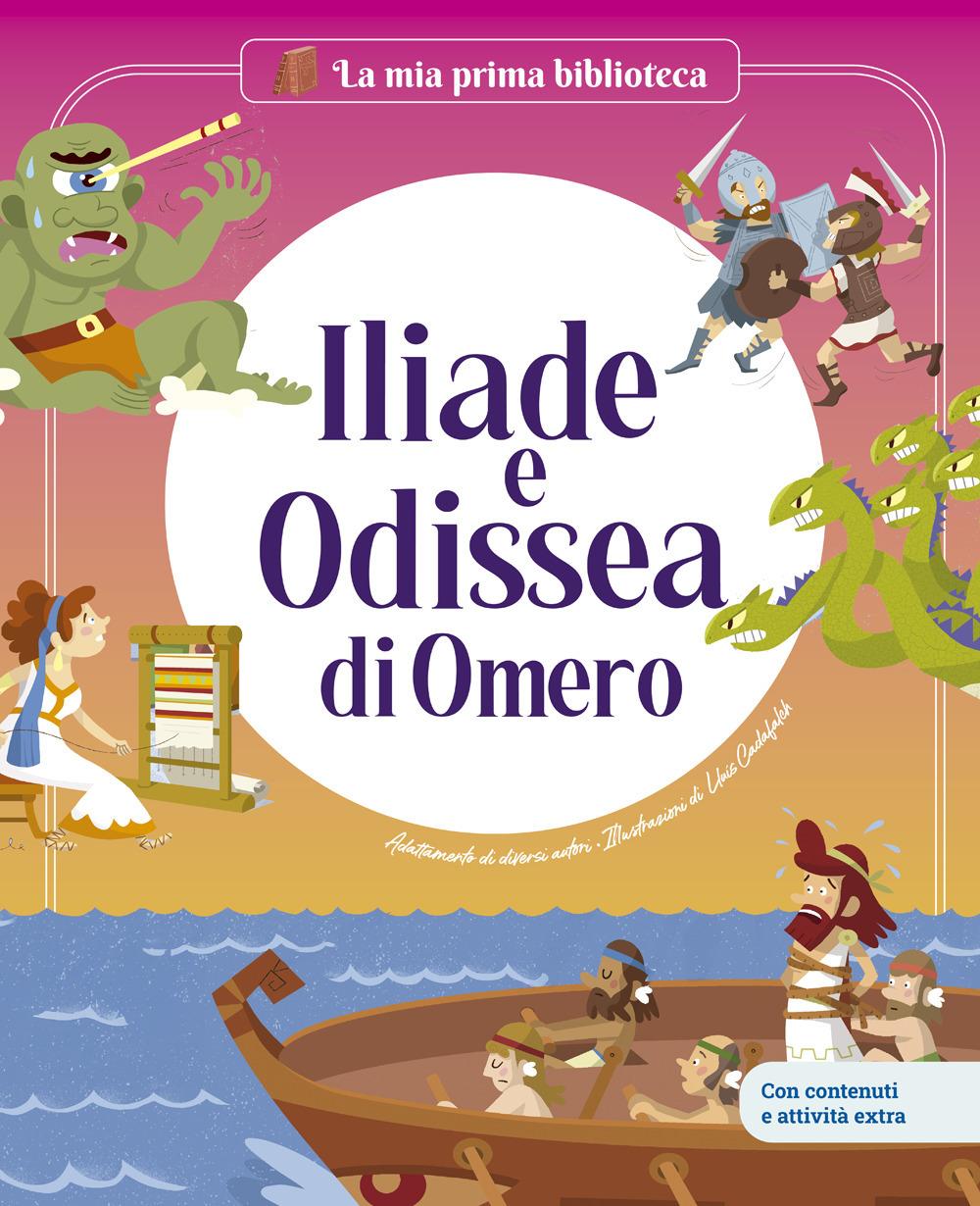 Vorderes Coverbild Iliade e Odissea di Omero