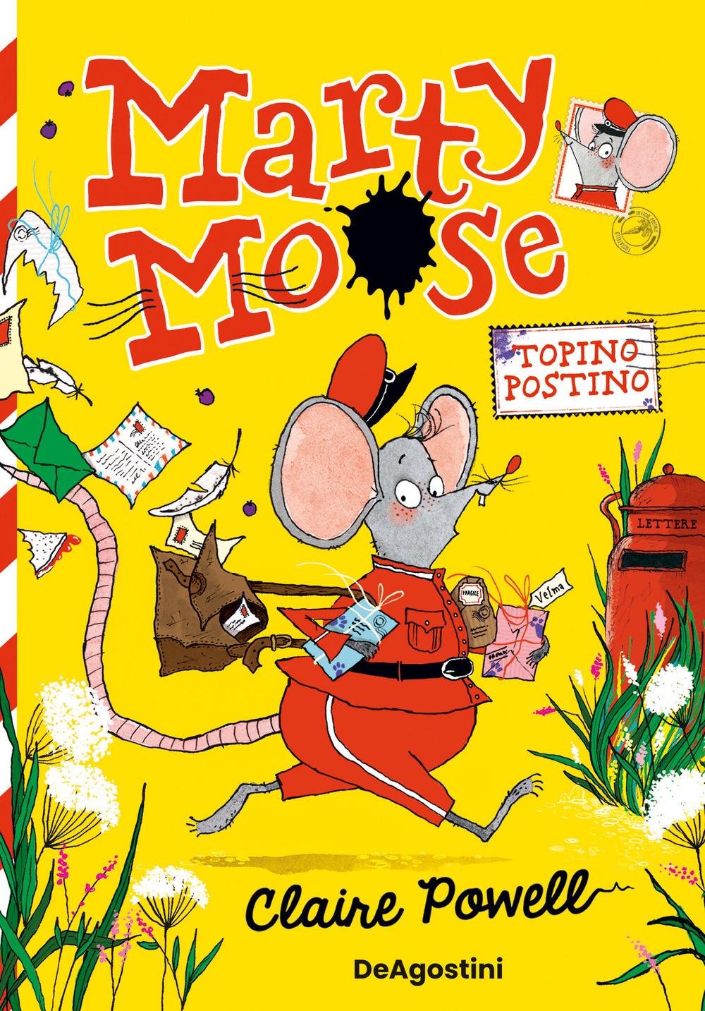 Vorderes Coverbild Marty Moose. Topino postino