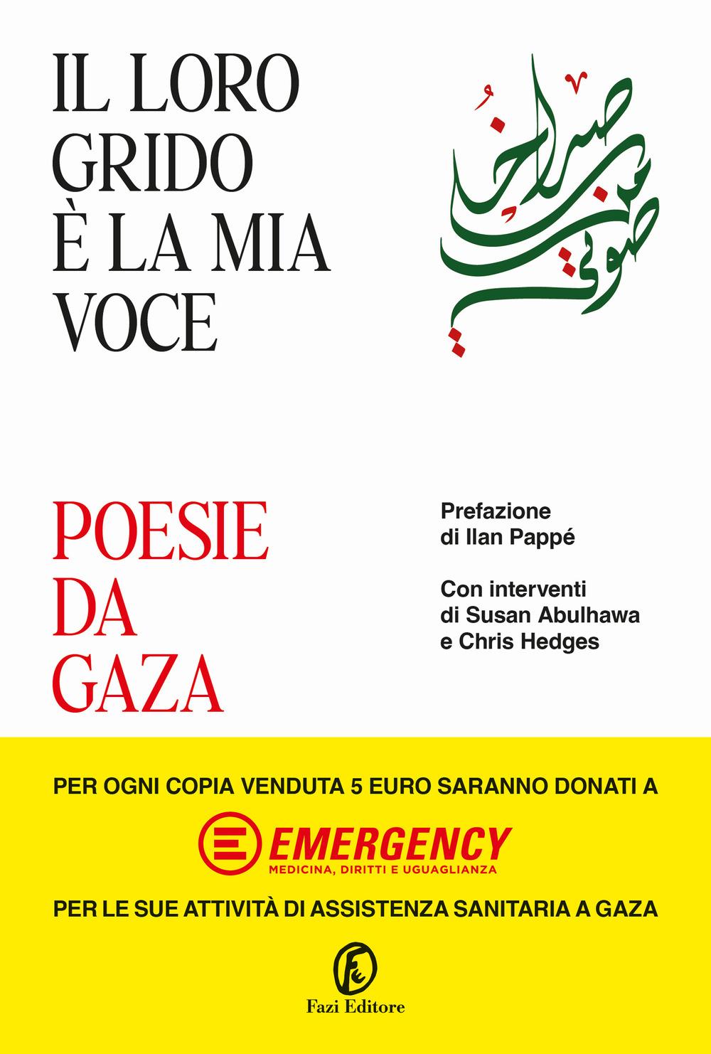Vorderes Coverbild Il loro grido è la mia voce. Poesie da Gaza
