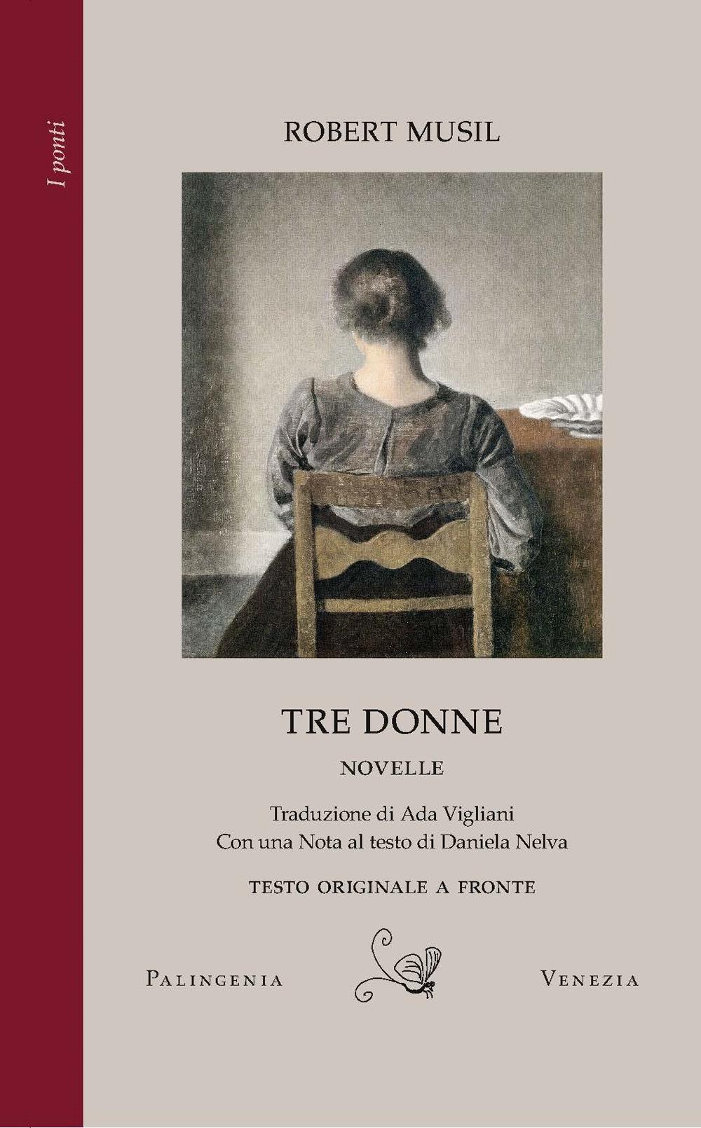 Vorderes Coverbild Tre donne. Testo tedesco a fronte