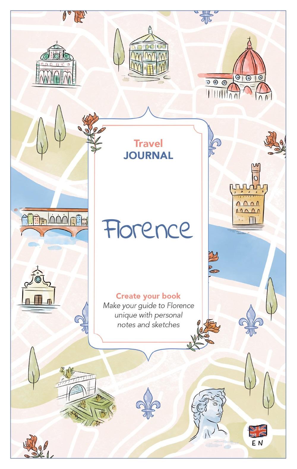 Vorderes Coverbild Florence. Travel journal. Create your book