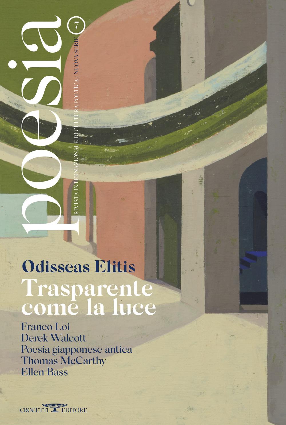 Vorderes Coverbild Odisseas Elitis. Trasparente come la luce