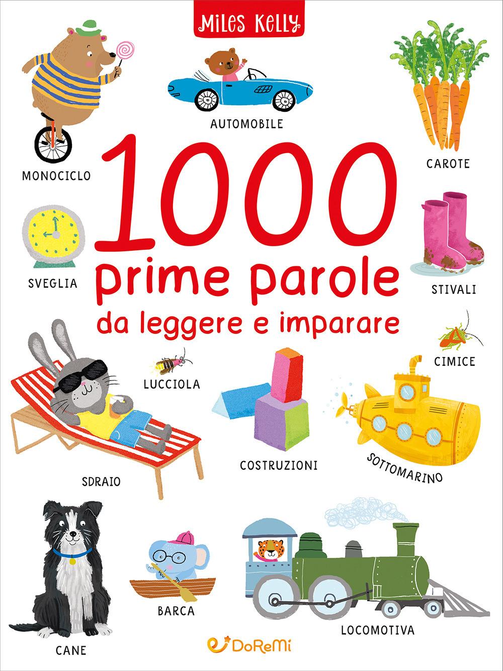 Vorderes Coverbild 1000 prime parole da leggere e imparare