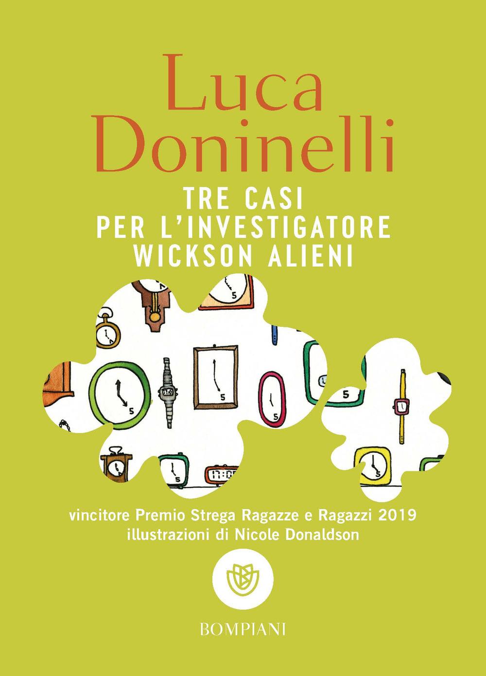 Vorderes Coverbild Tre casi per l'investigatore Wickson Alieni