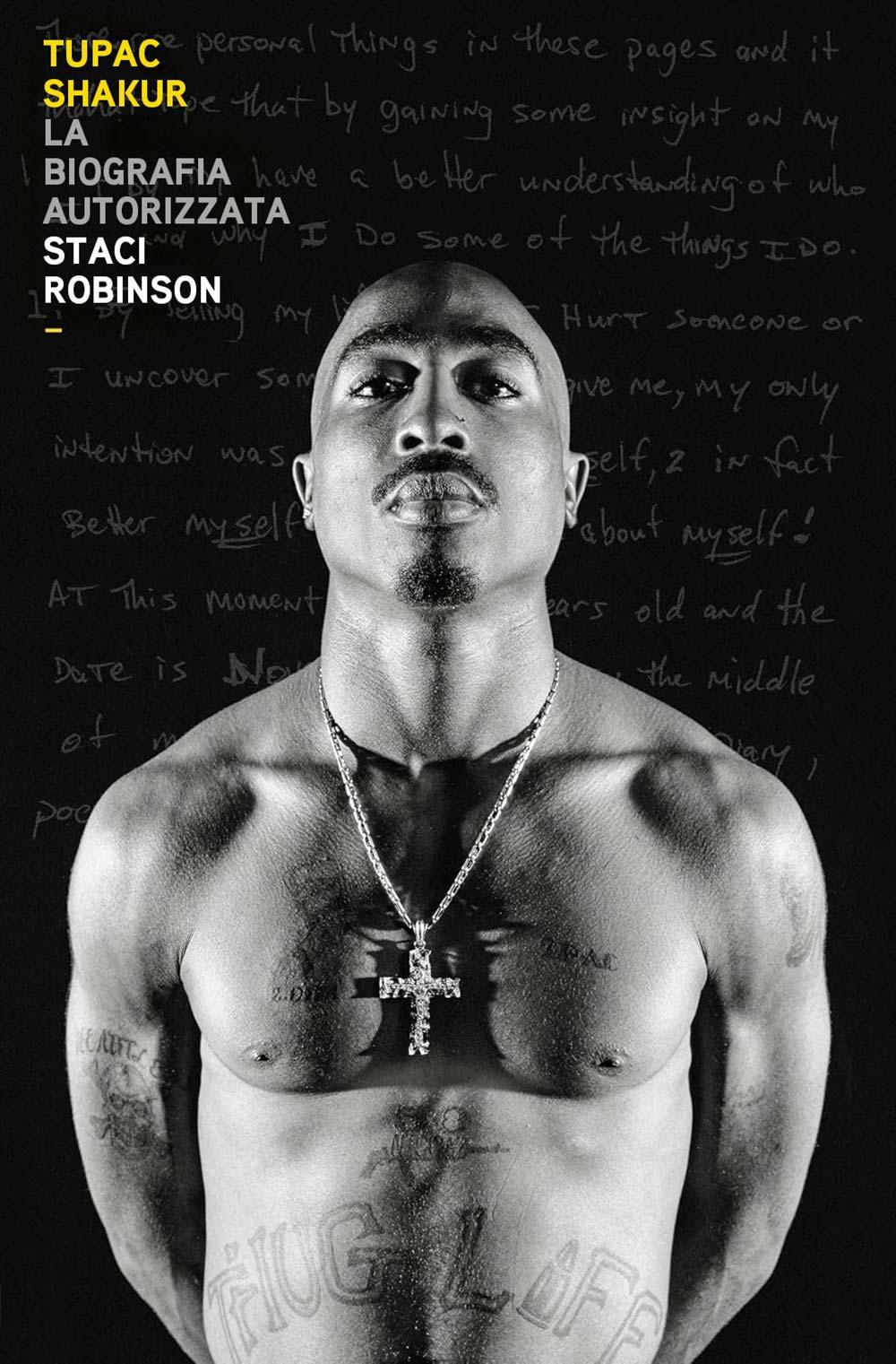 Vorderes Coverbild Tupac Shakur. La biografia autorizzata