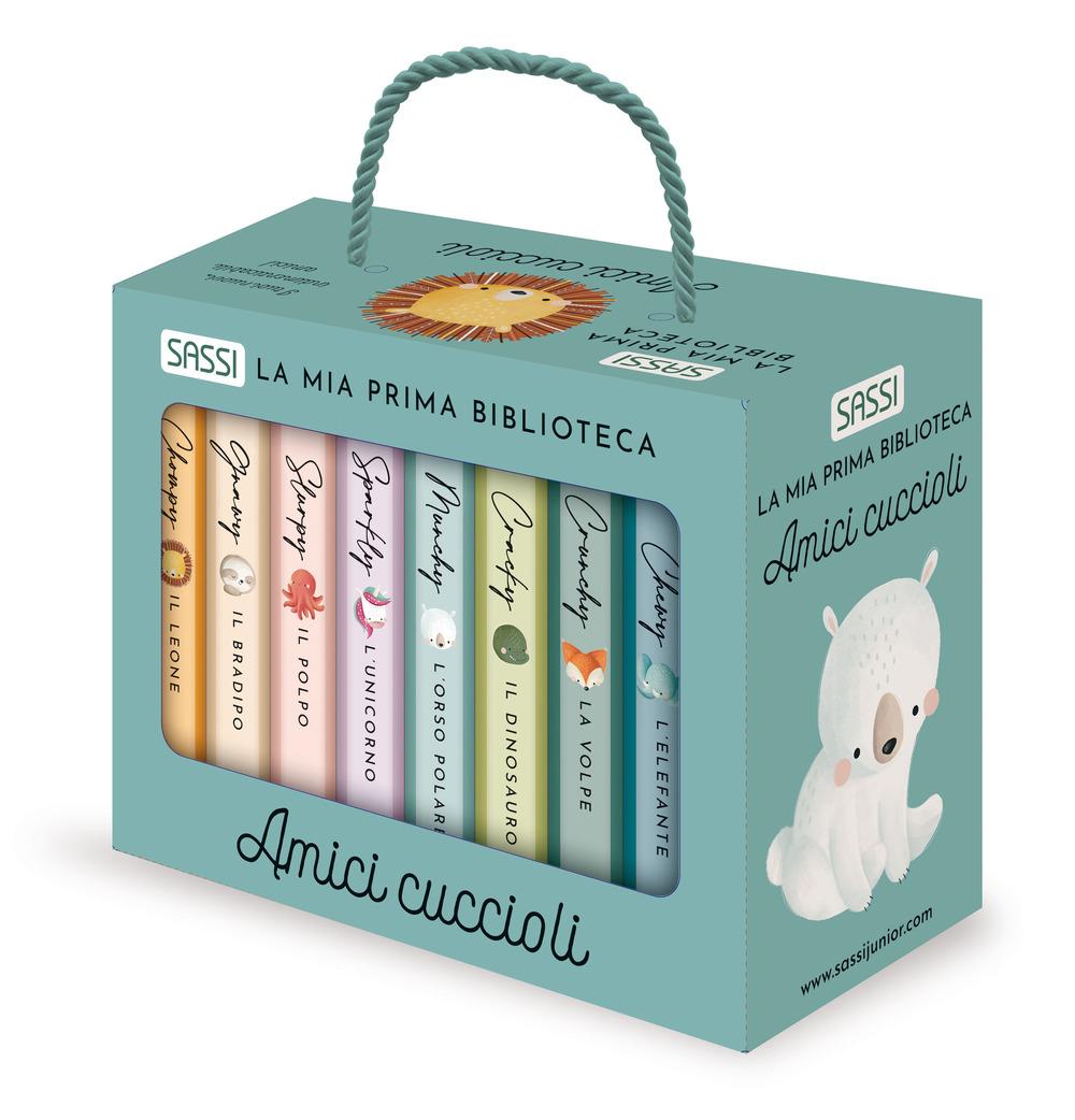 Vorderes Coverbild Amici cuccioli. La mia prima biblioteca