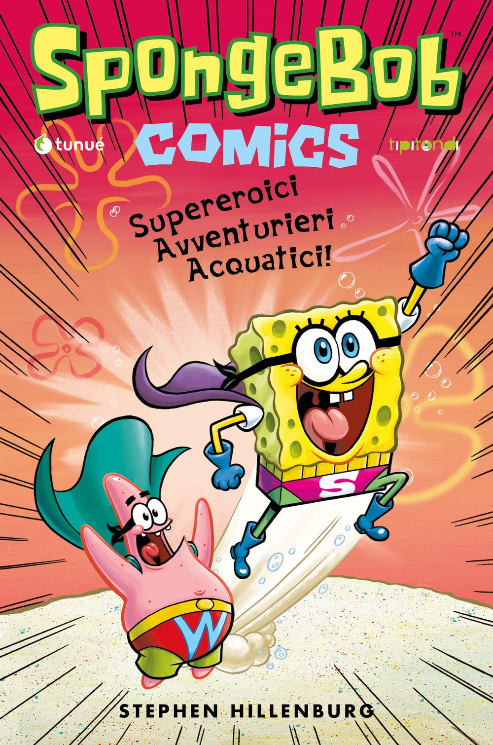 Vorderes Coverbild Supereroici avventurieri acquatici! SpongeBob
