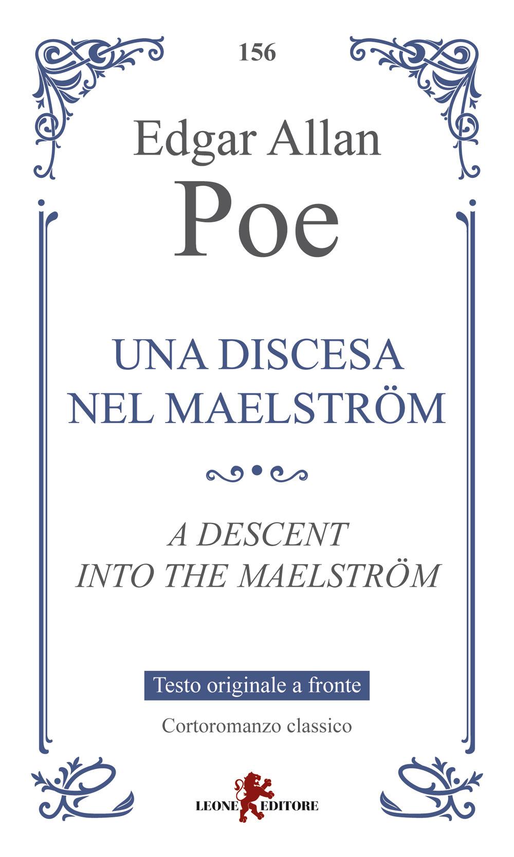 Vorderes Coverbild Una discesa nel Maelström. Testo originale a fronte