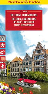 Vorderes Coverbild Belgio e Lussemburgo 1:250.000
