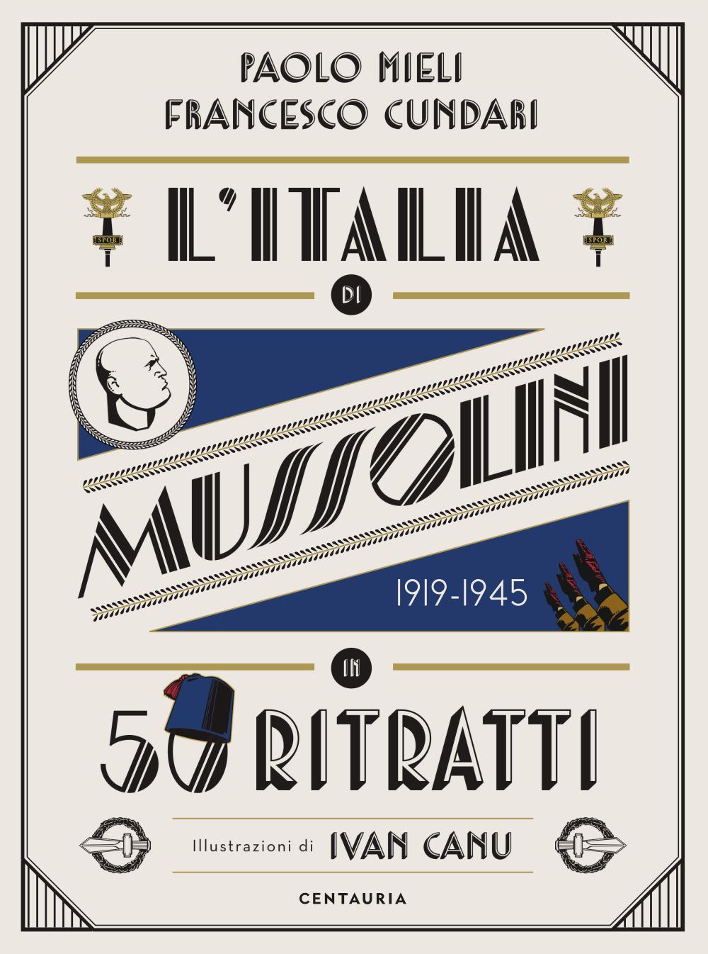 Vorderes Coverbild L' Italia di Mussolini in 50 ritratti