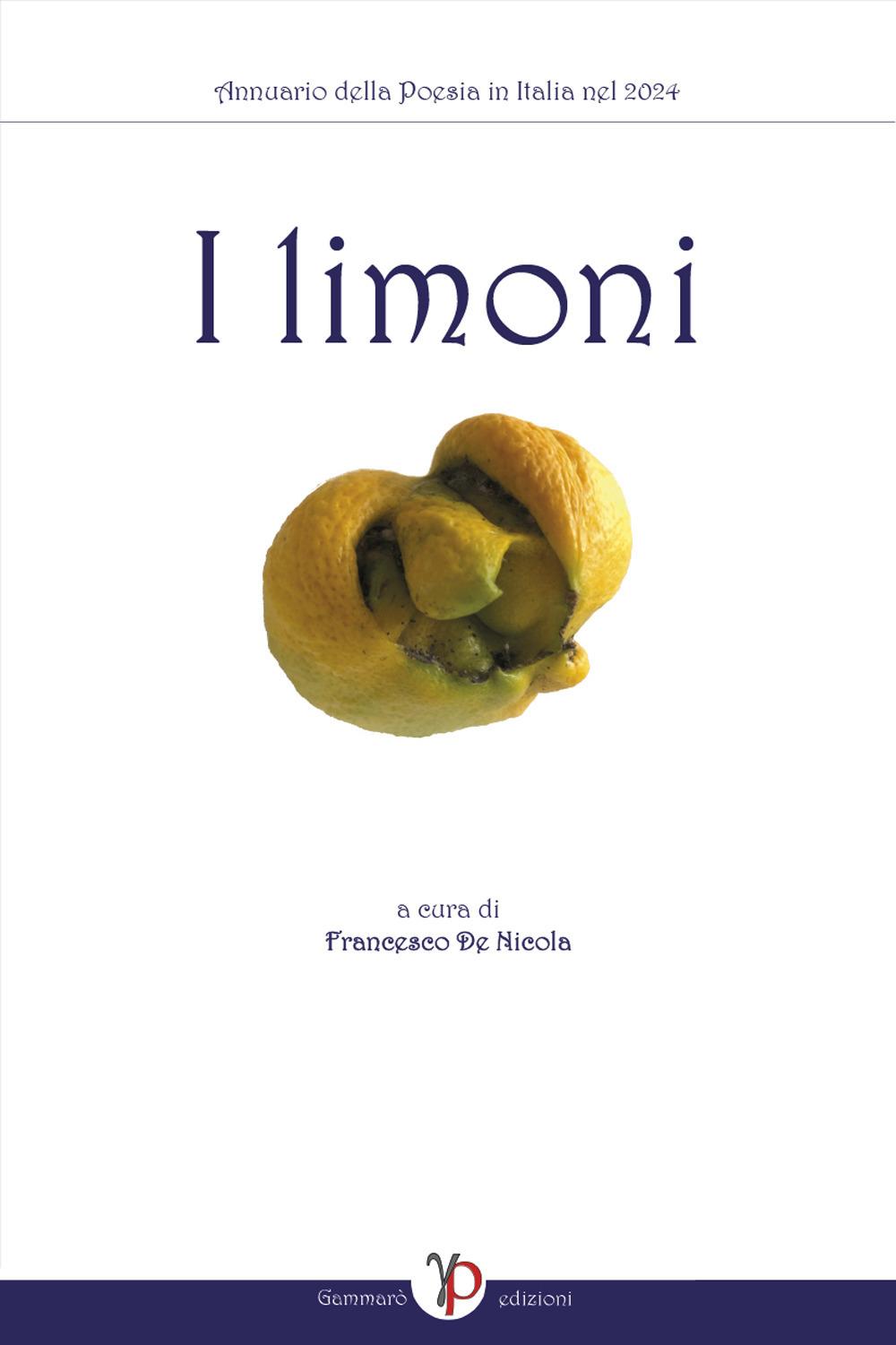 Vorderes Coverbild Annuario della poesia in Italia. I limoni 2024