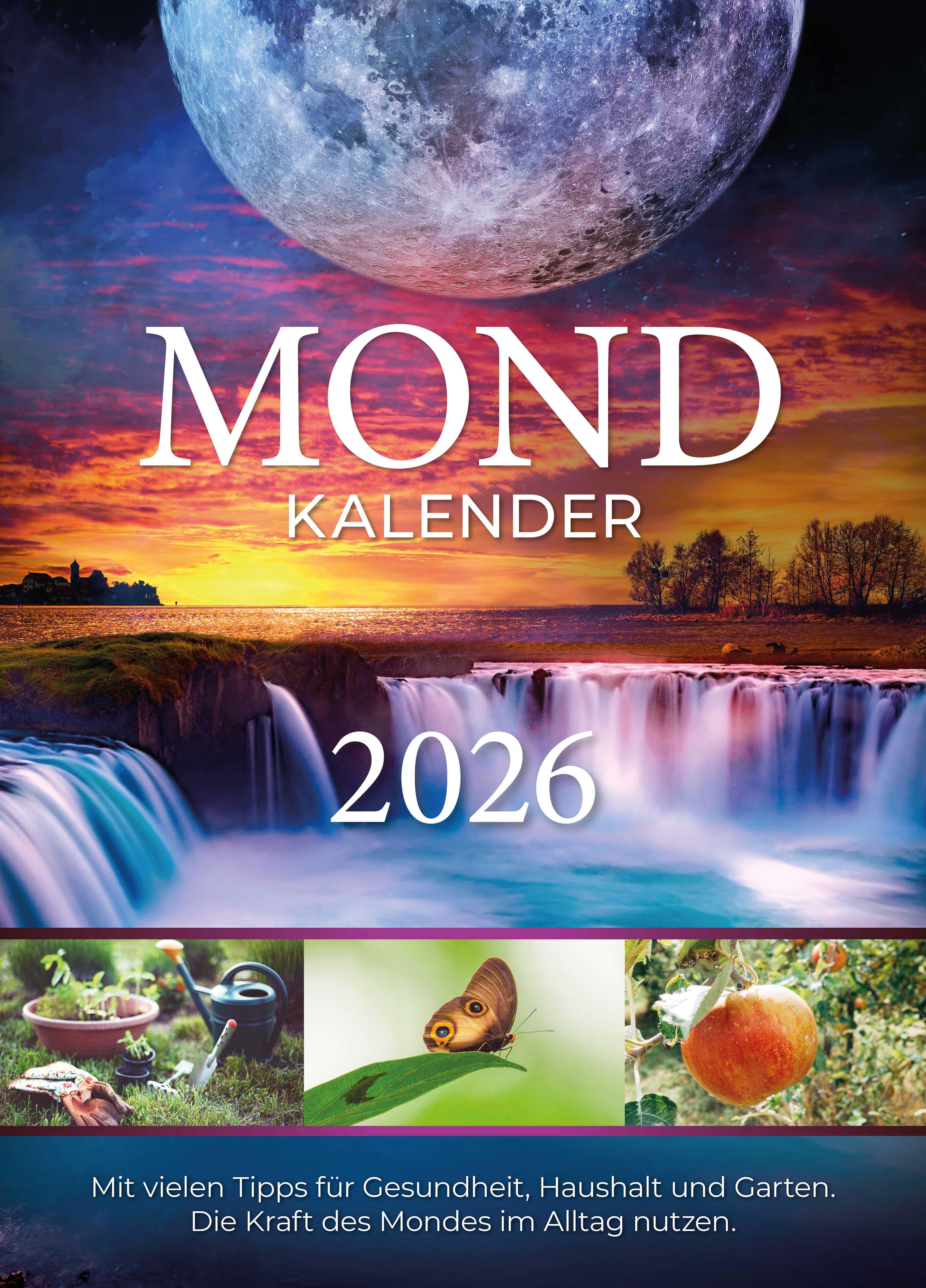 Vorderes Coverbild Mondkalender 2026