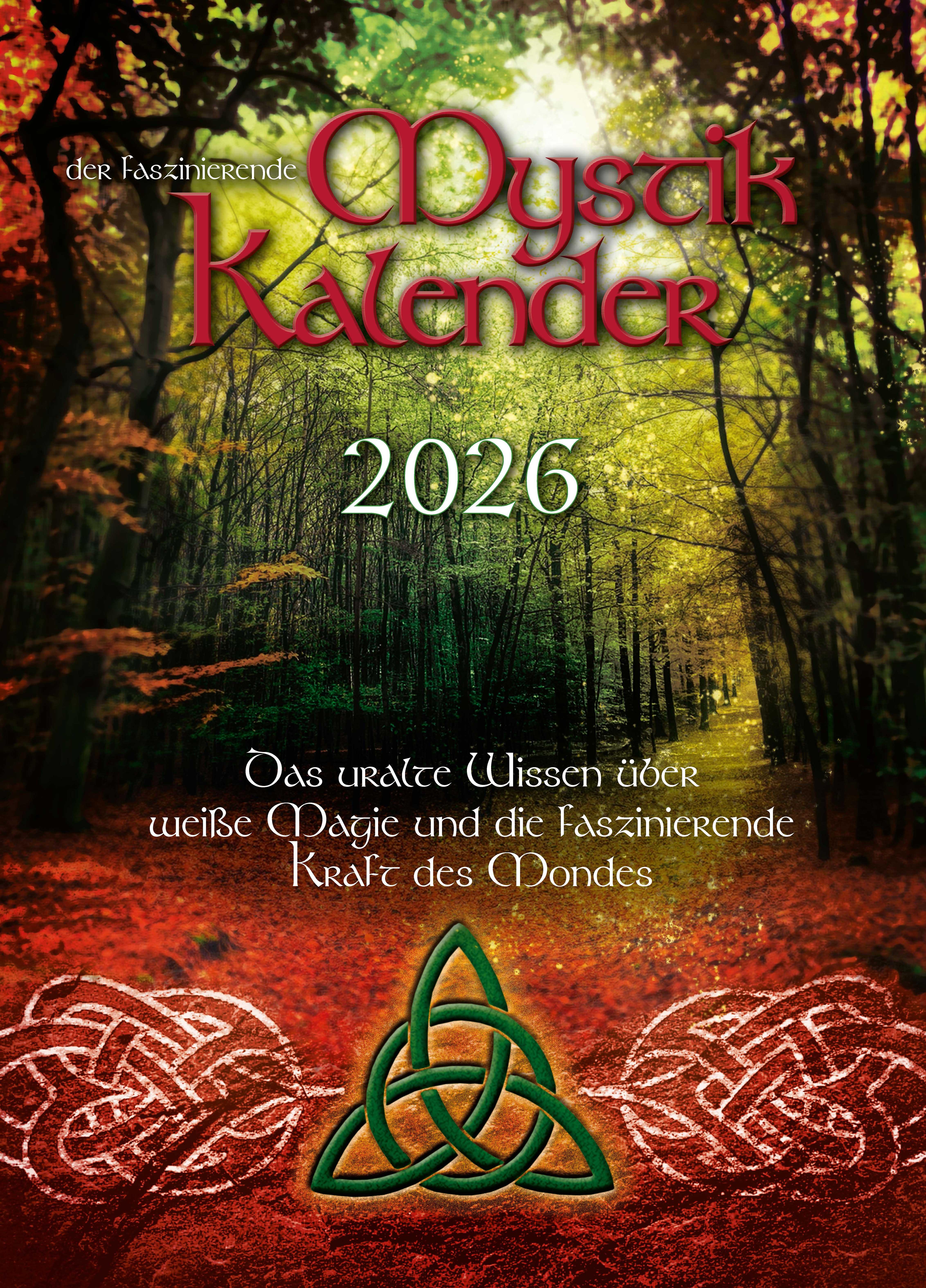 Vorderes Coverbild Mystik Kalender 2026
