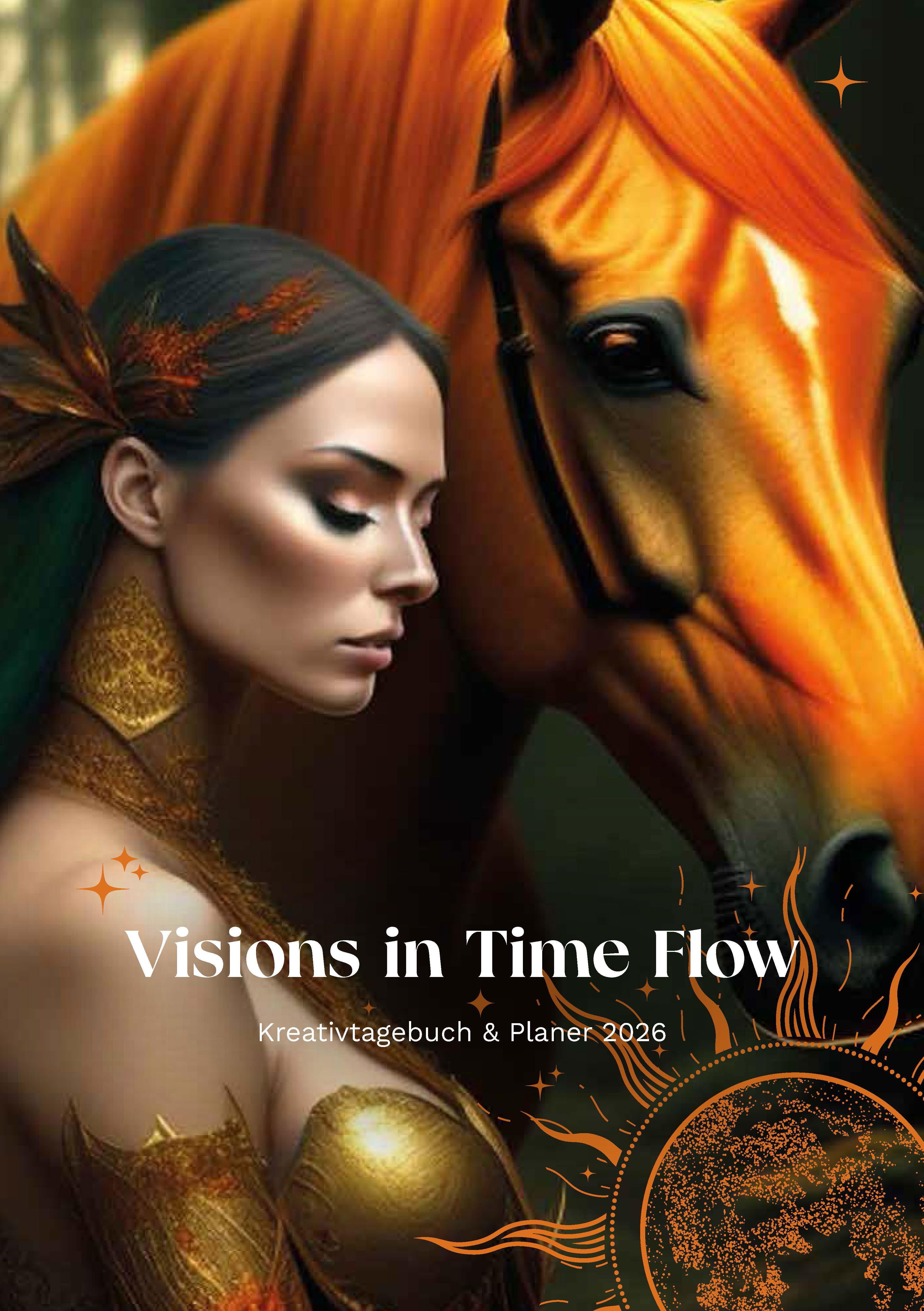 Vorderes Coverbild Visions in Time Flow 2026