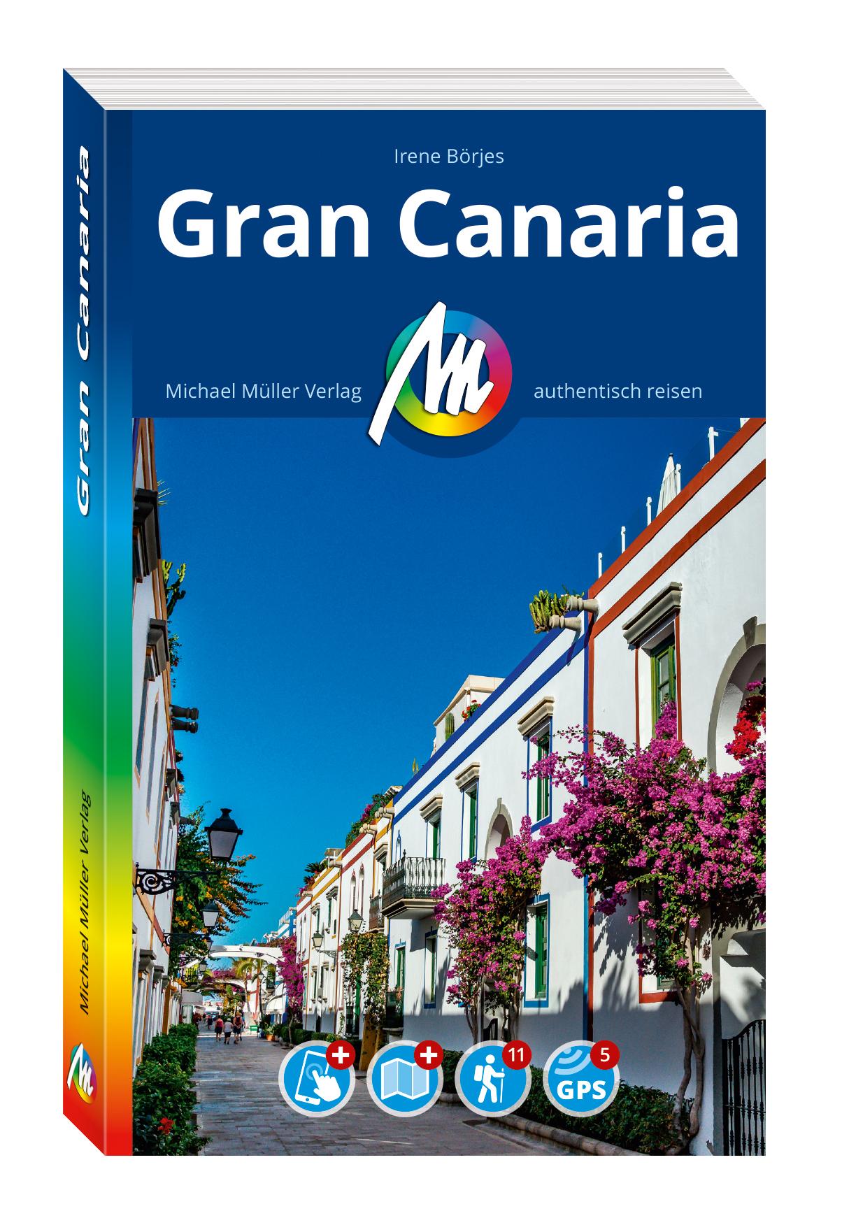 Vorderes Coverbild MICHAEL MÜLLER REISEFÜHRER Gran Canaria