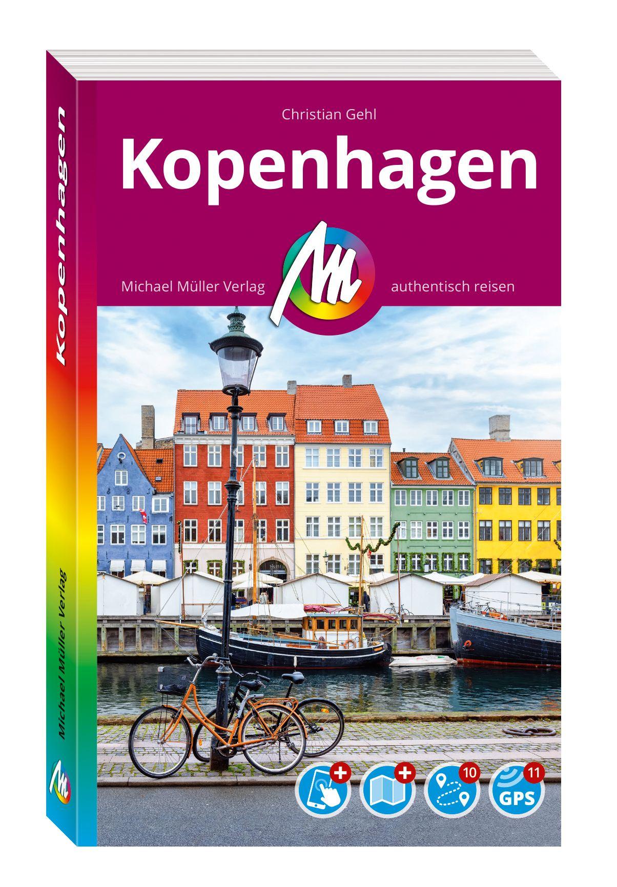 Vorderes Coverbild MICHAEL MÜLLER REISEFÜHRER Kopenhagen MM-City