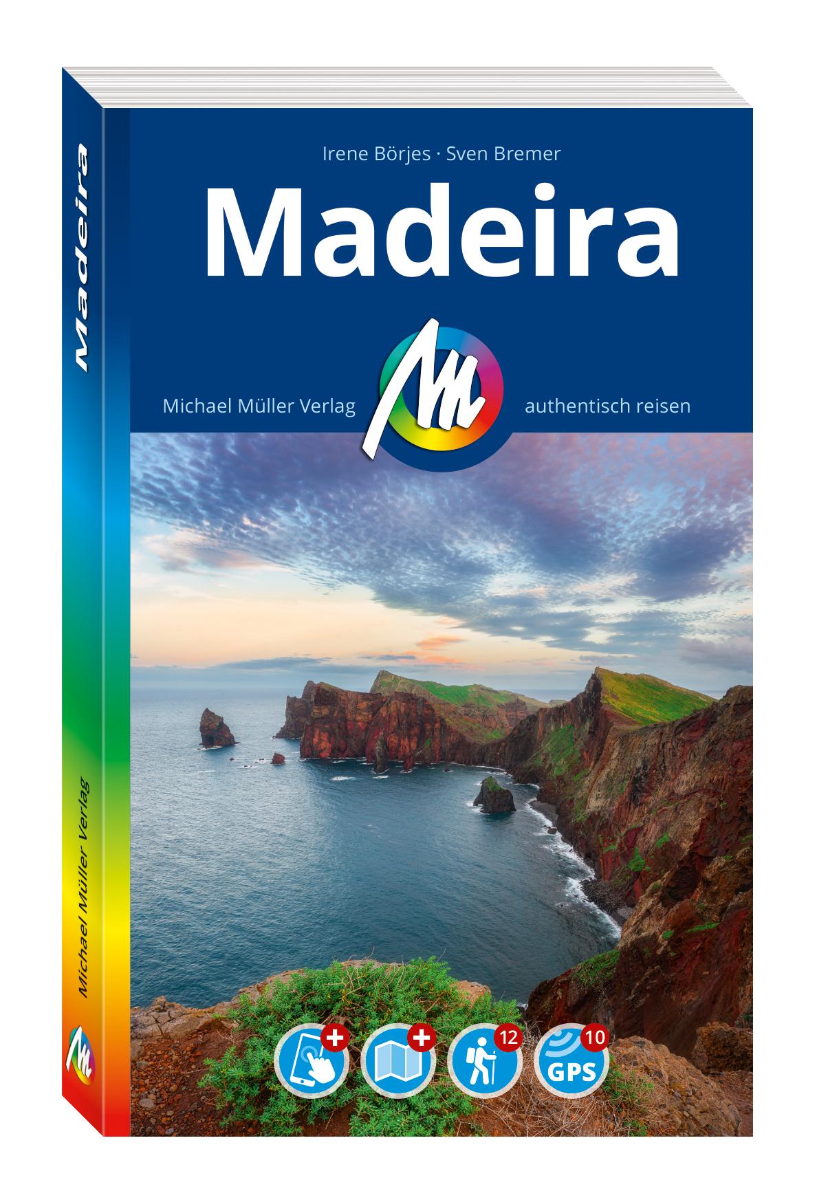 Vorderes Coverbild MICHAEL MÜLLER REISEFÜHRER Madeira