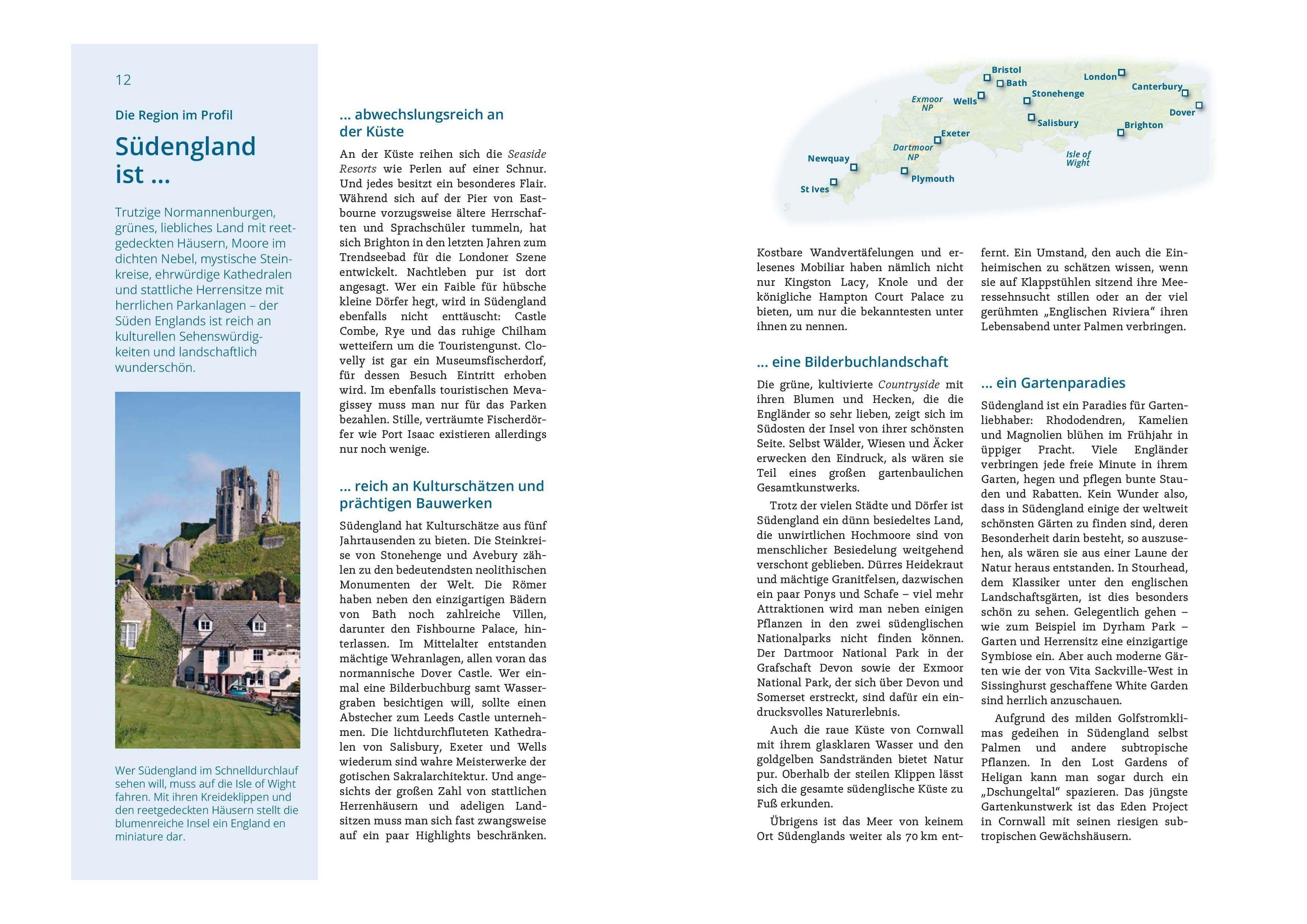 Beispielinhalt (Bild) MICHAEL MÜLLER REISEFÜHRER Südengland