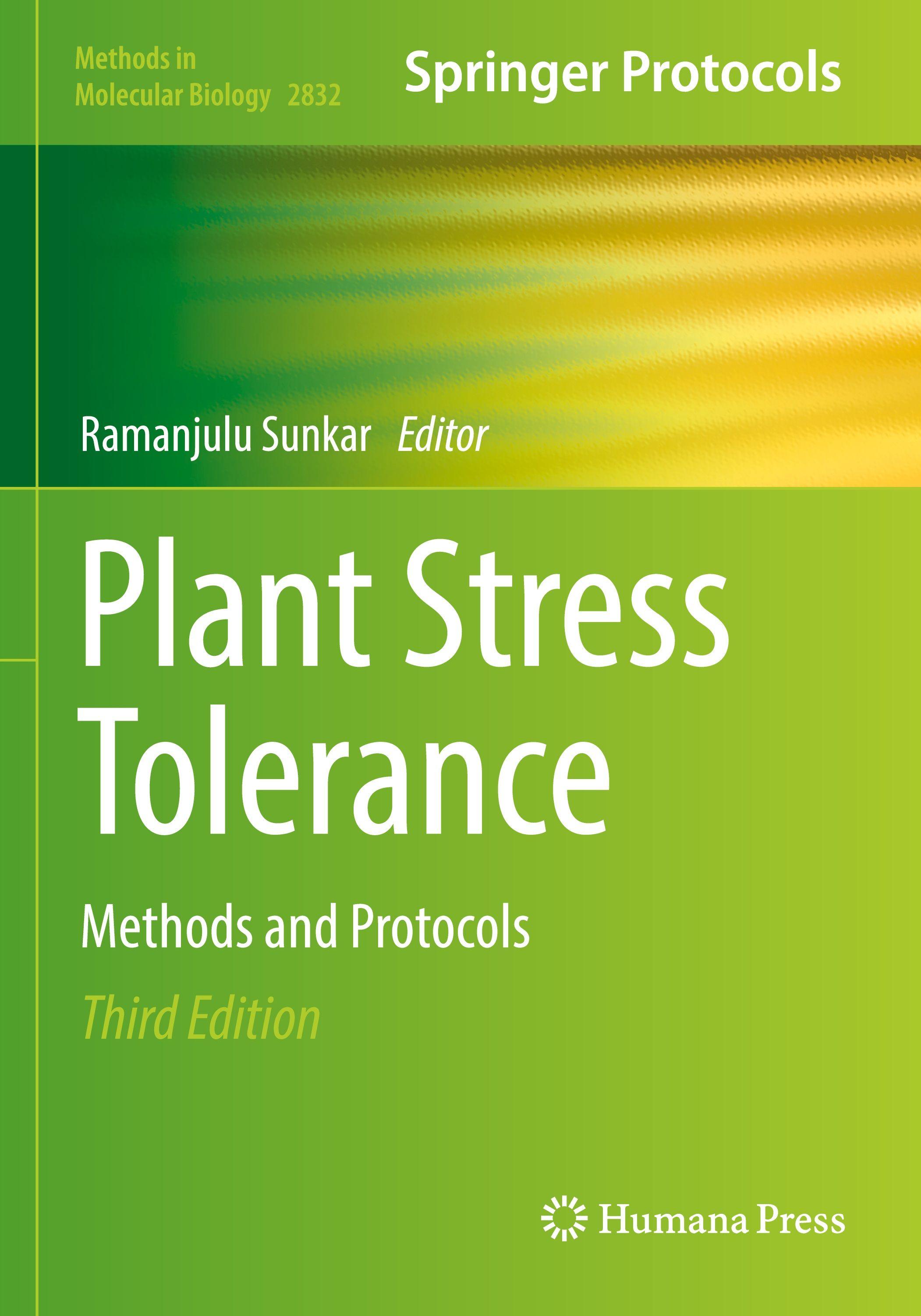 Vorderes Coverbild Plant Stress Tolerance