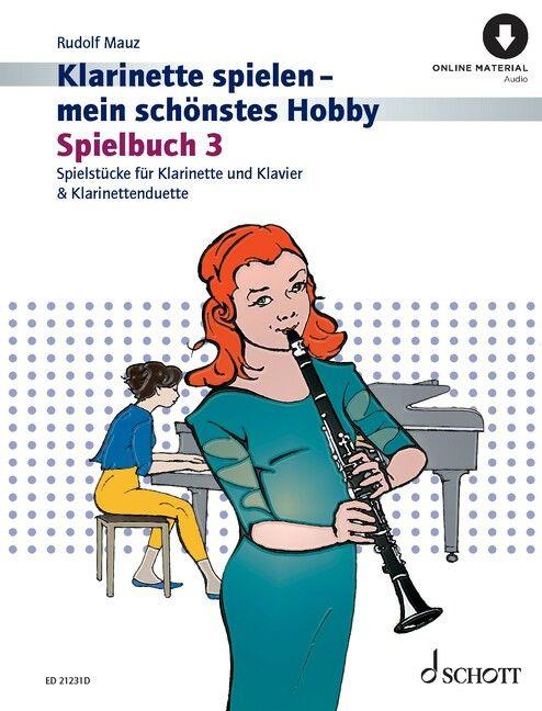 Vorderes Coverbild Klarinette spielen - mein schönstes Hobby