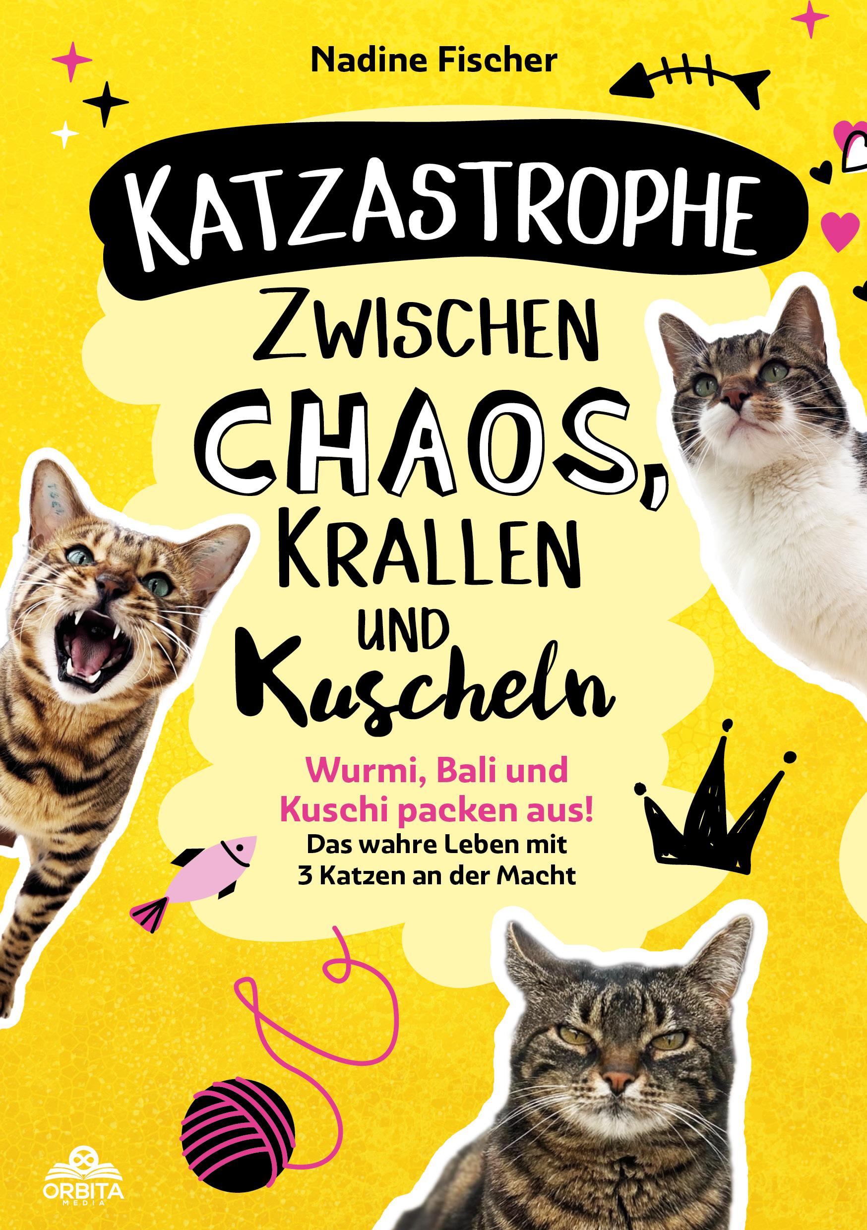 Vorderes Coverbild Katzastrophe - Zwischen Chaos, Krallen und Kuscheln