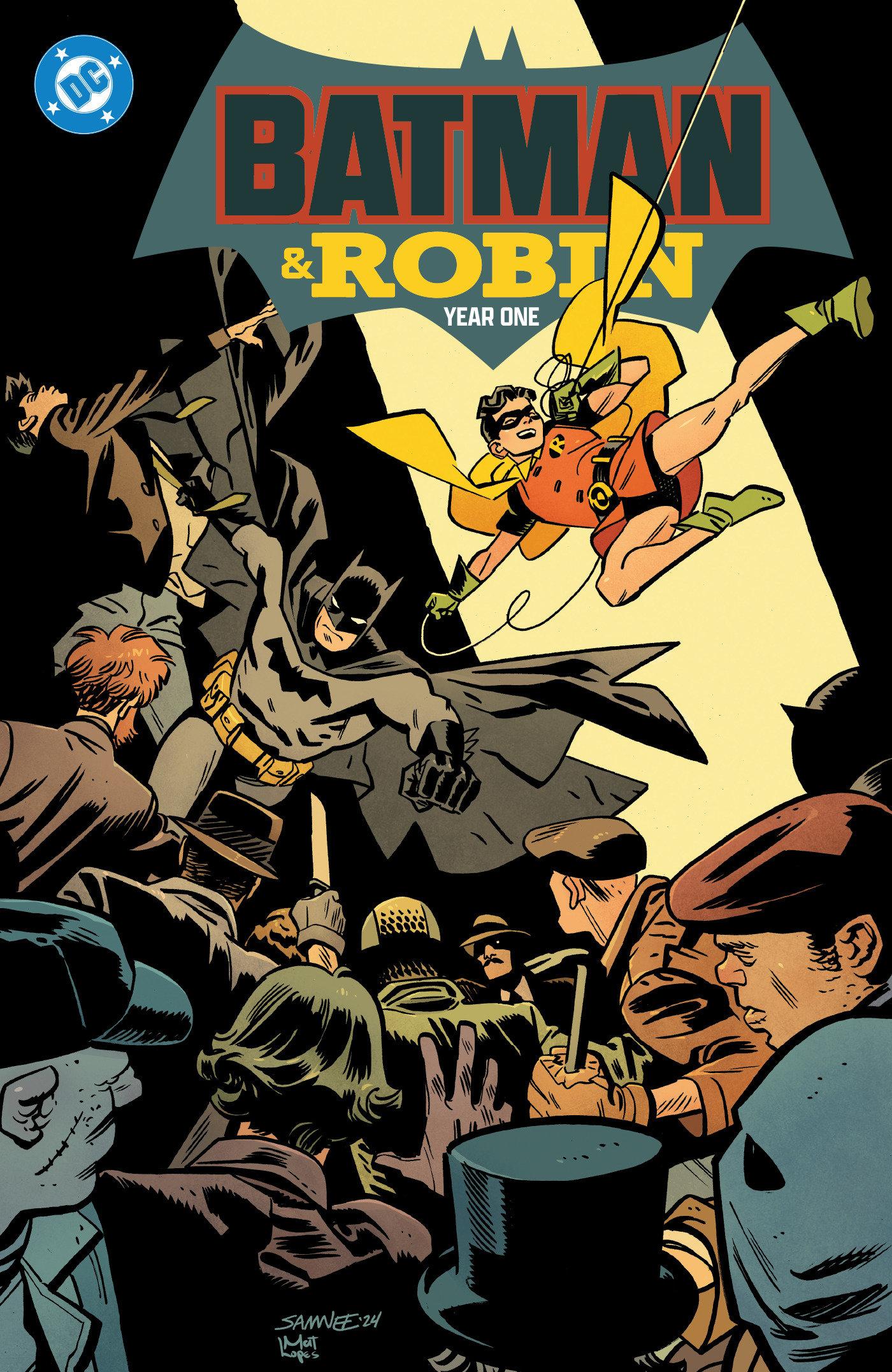 Vorderes Coverbild Batman and Robin: Year One