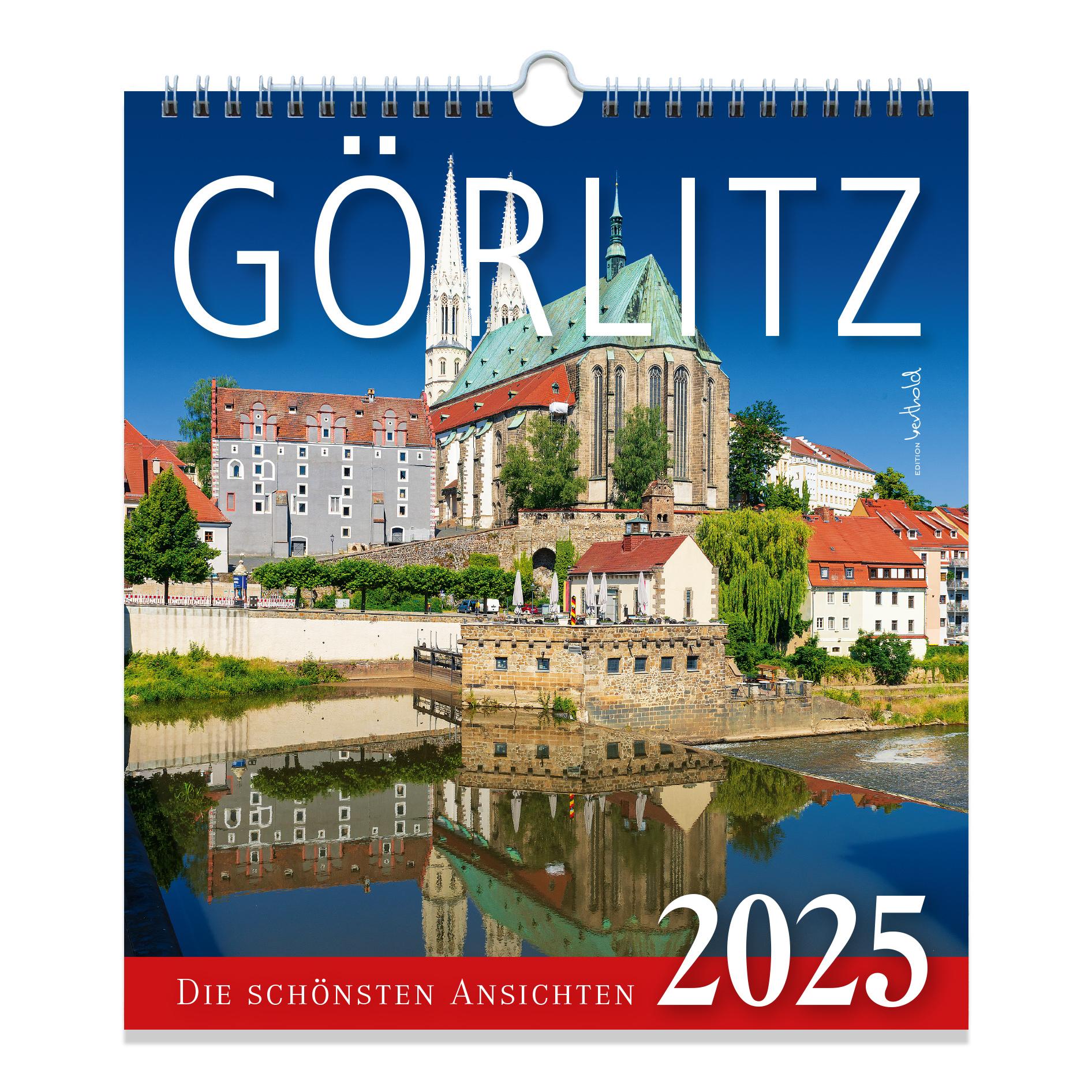 Vorderes Coverbild Kalender Görlitz 2026 - Die schönsten Ansichten