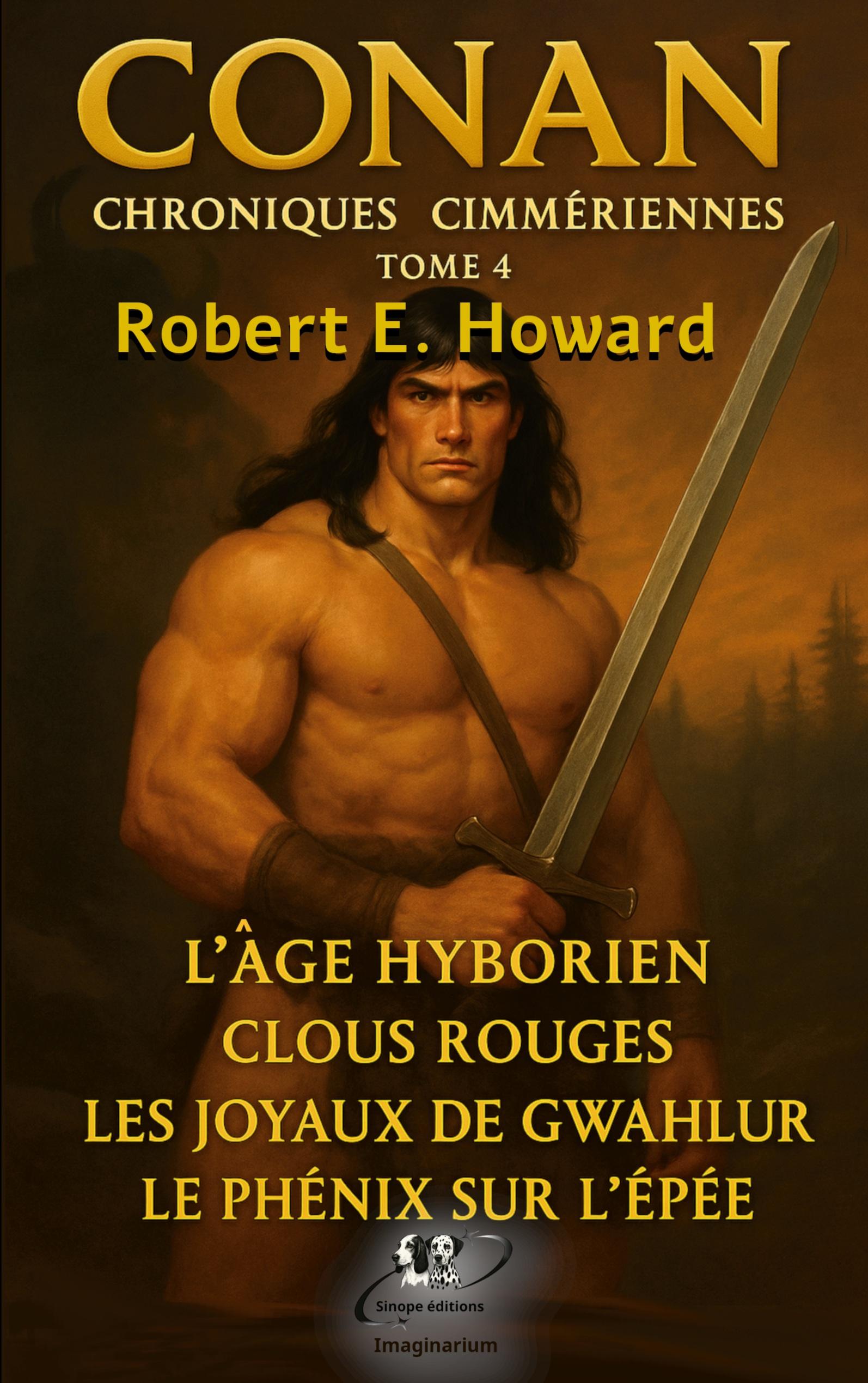 Vorderes Coverbild Conan, les chroniques Cimmériennes