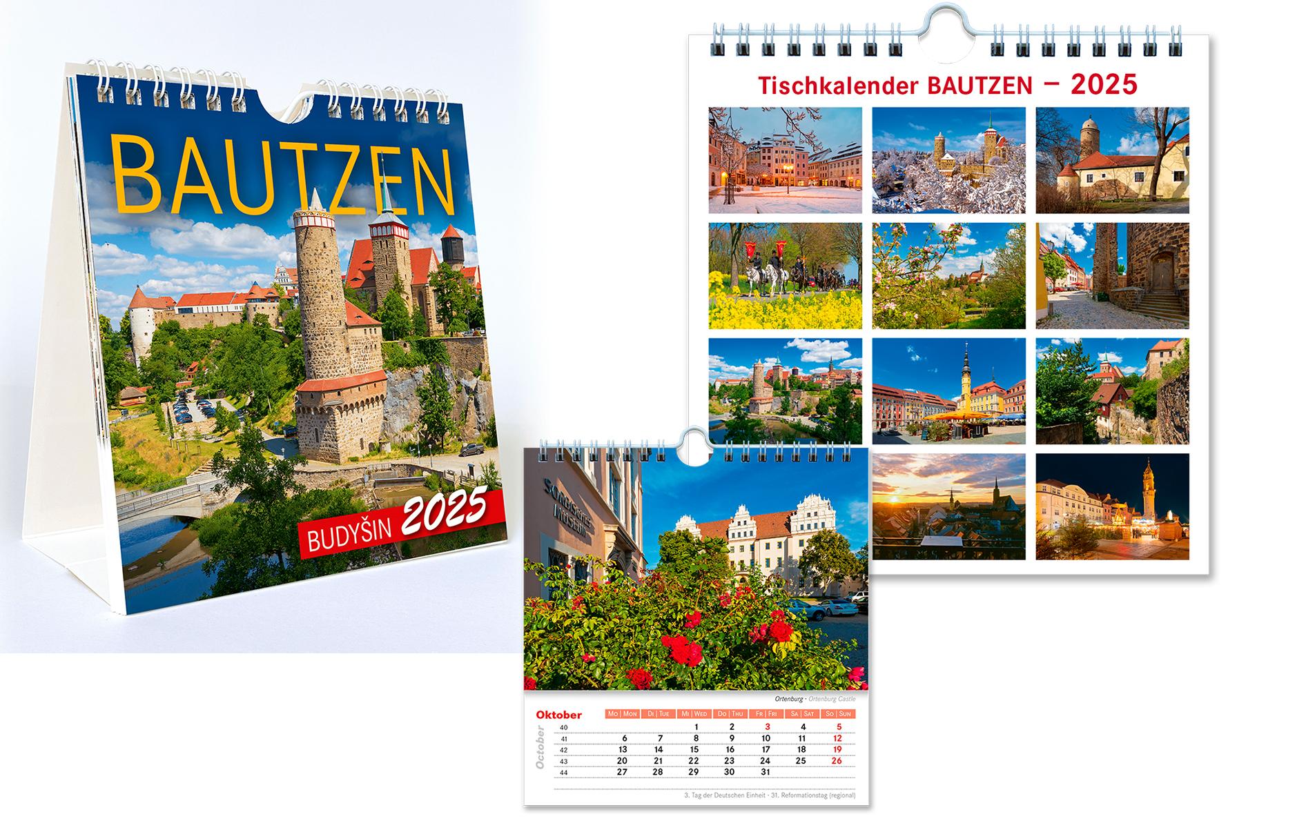 Beispielinhalt (Bild) Kalender Bautzen 2026