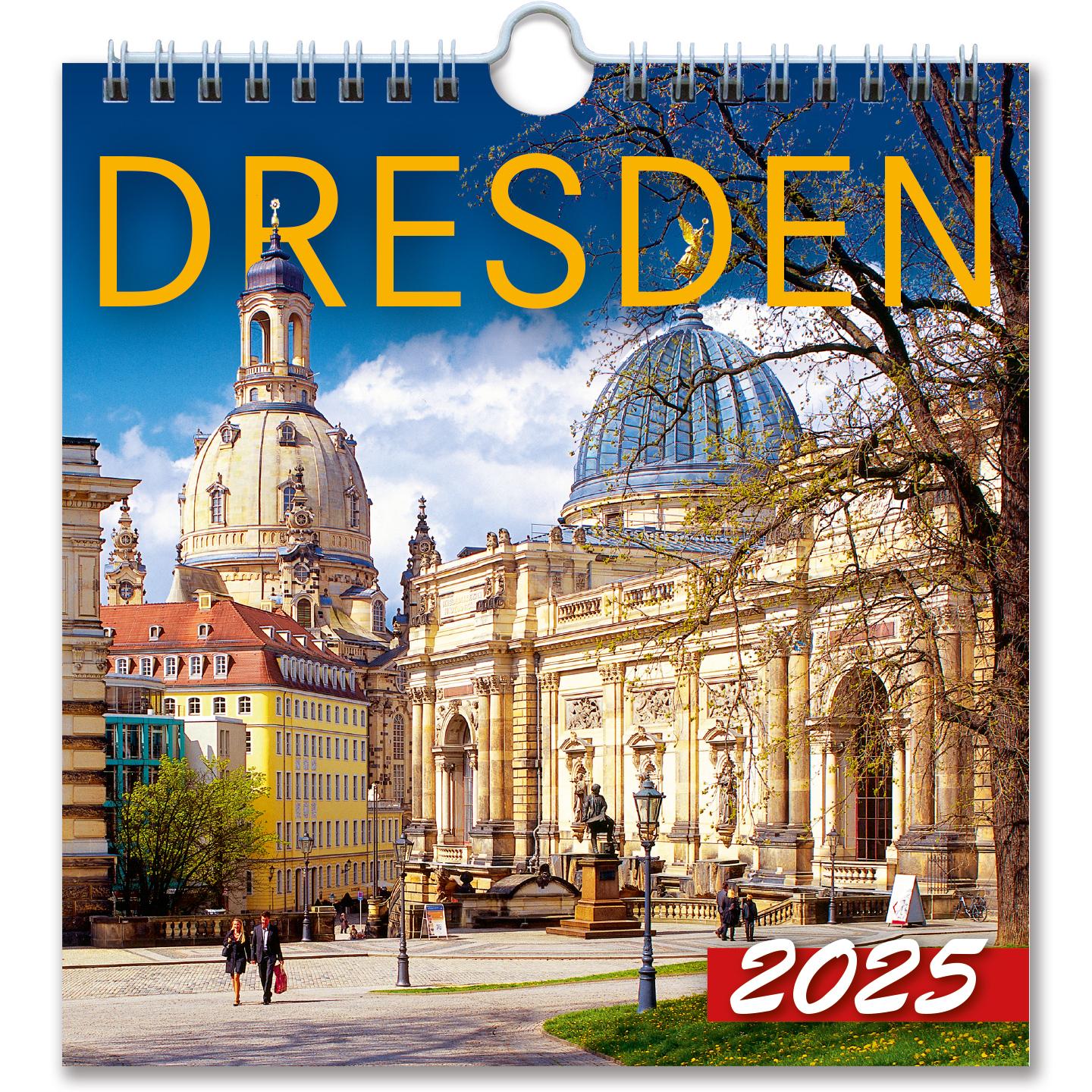 Vorderes Coverbild Kalender Dresden 2026