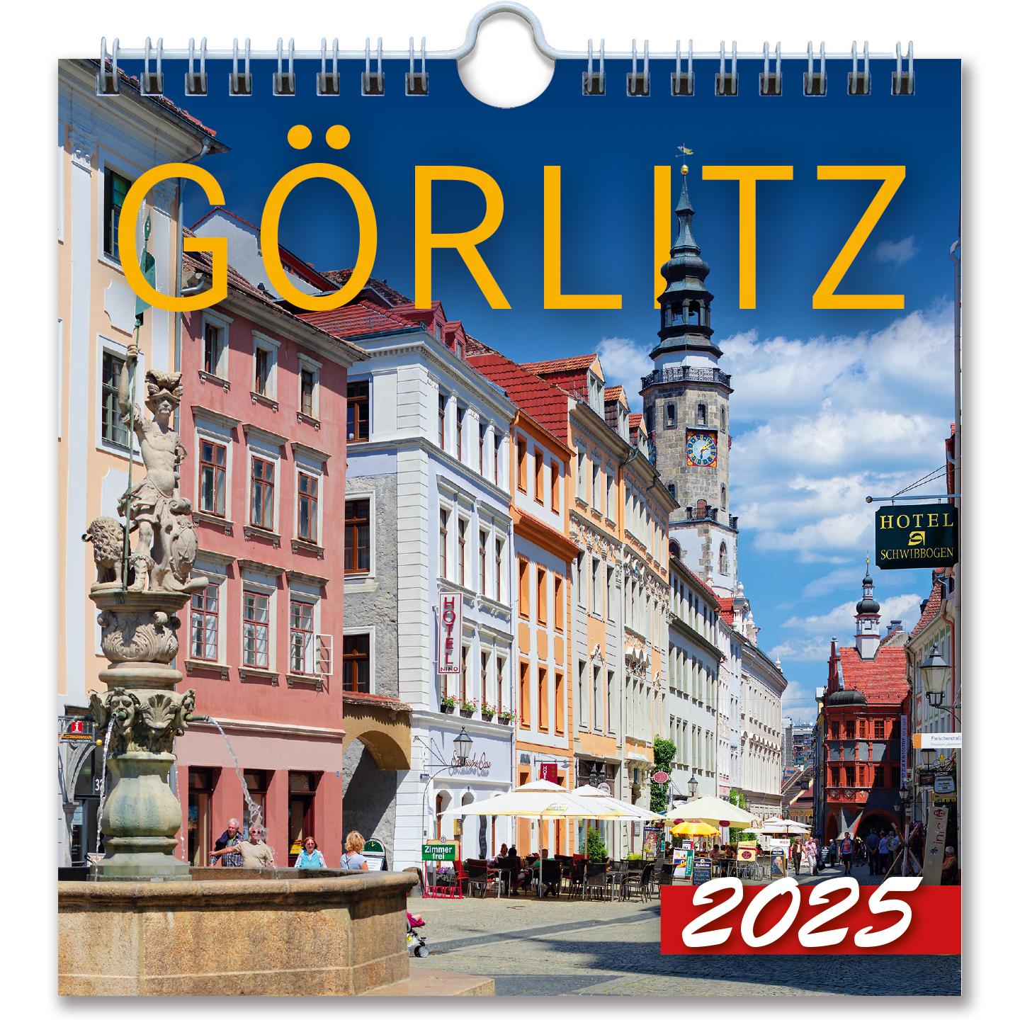 Vorderes Coverbild Kalender Görlitz 2026