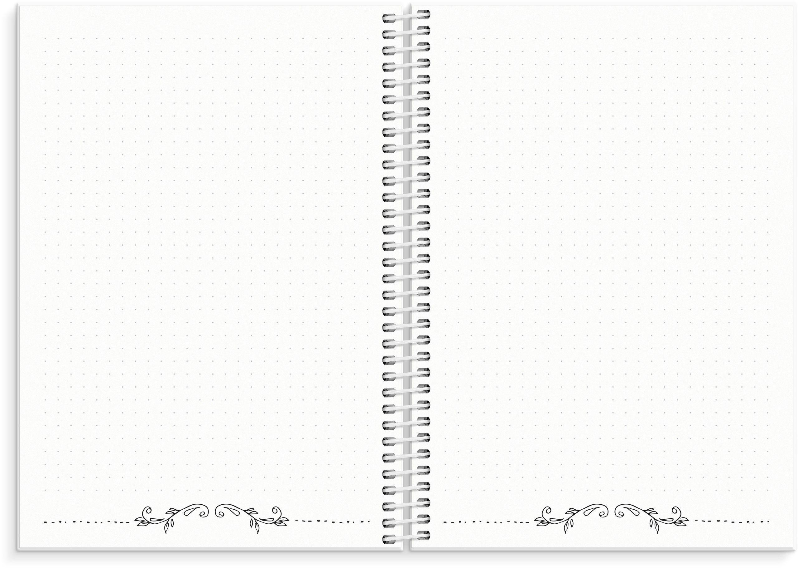 Beispielinhalt (Bild) Burde Kalender Doodle 2026