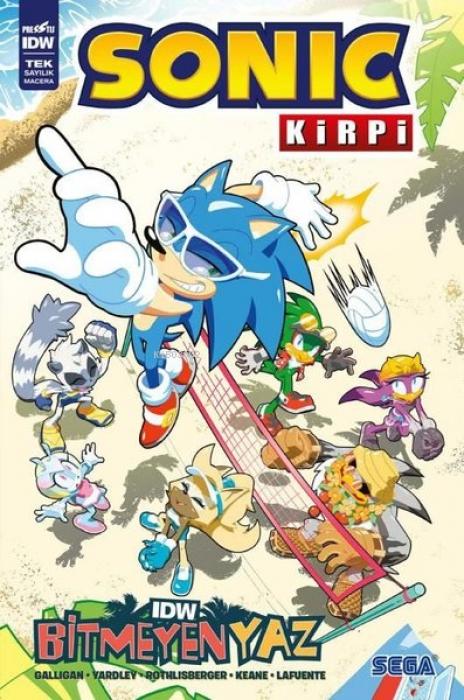 Vorderes Coverbild Kirpi Sonic - Bitmeyen Yaz