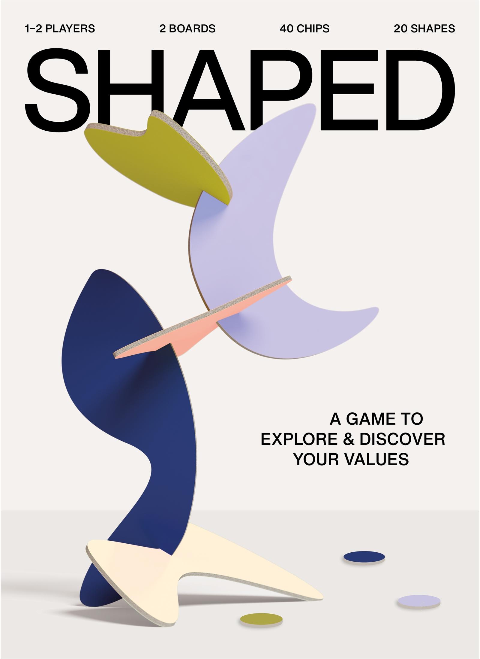 Vorderes Coverbild Shaped: A Game to Explore and Unveal Your Personal Values