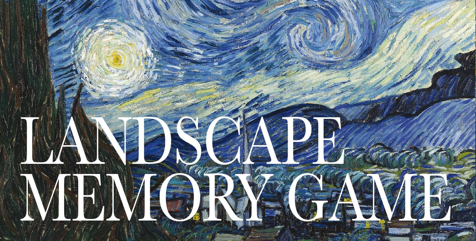 Vorderes Coverbild Landscape Memory Game