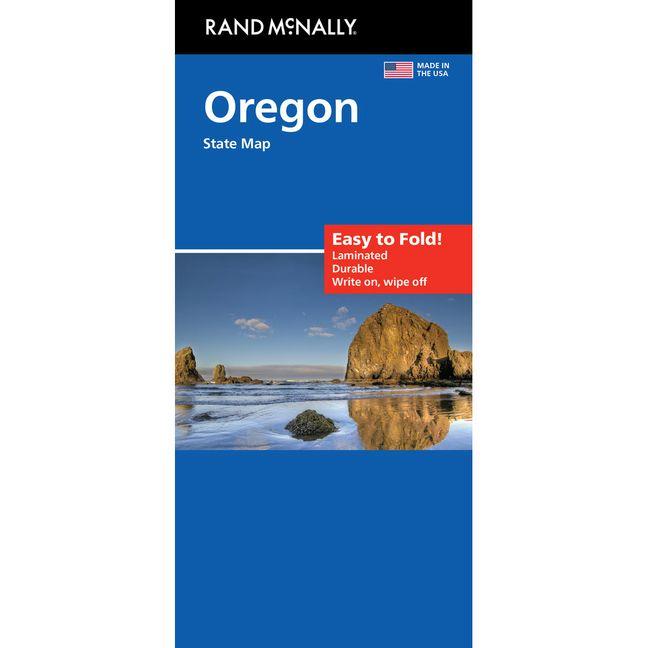 Vorderes Coverbild Rand McNally Easy to Fold: Oregon State Map