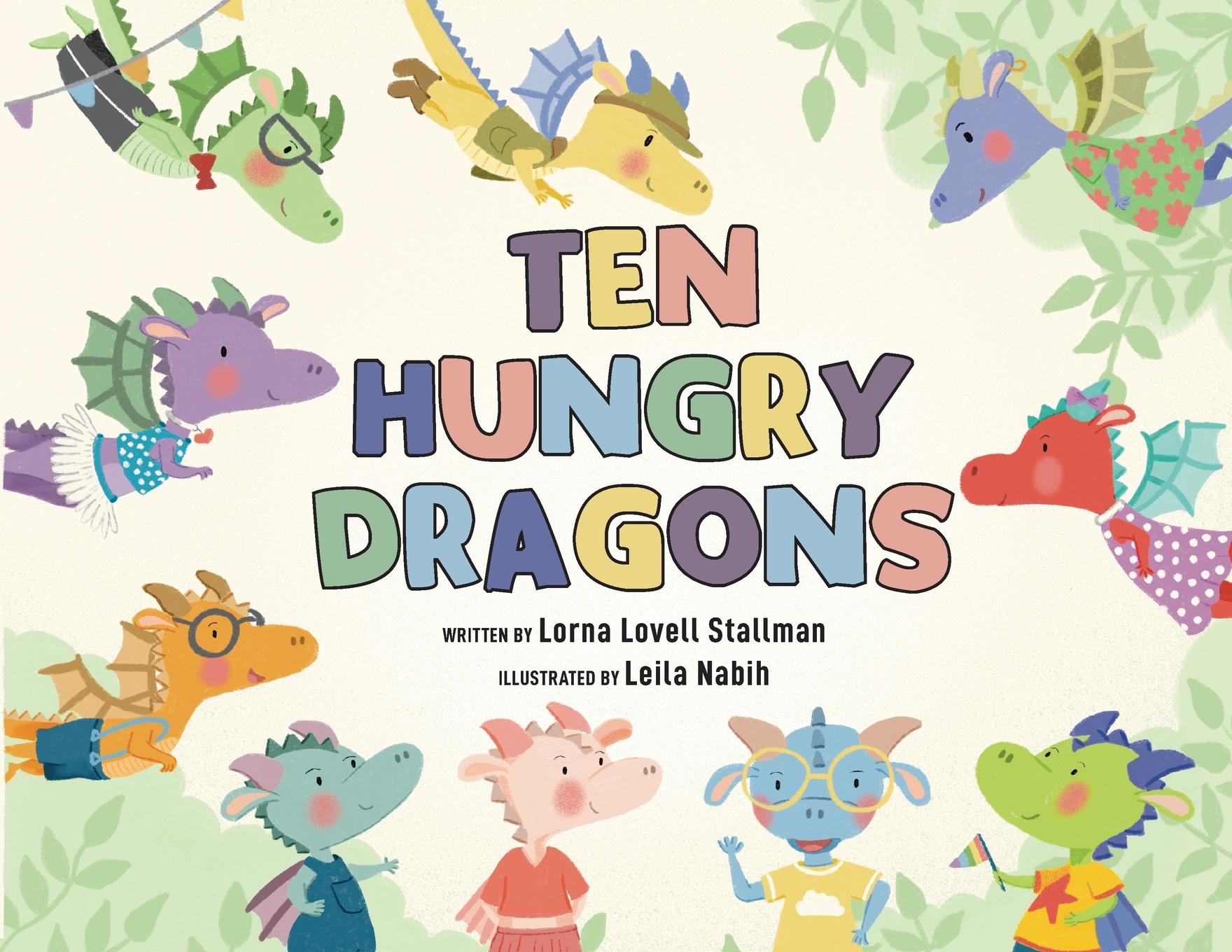 Vorderes Coverbild Ten Hungry Dragons