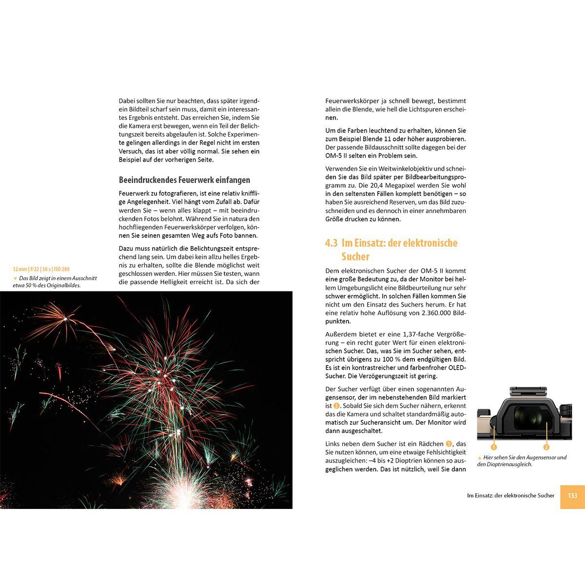 Beispielinhalt (Bild) OM System OM-5 Mark II - Das umfangreiche Praxisbuch zu Ihrer Kamera