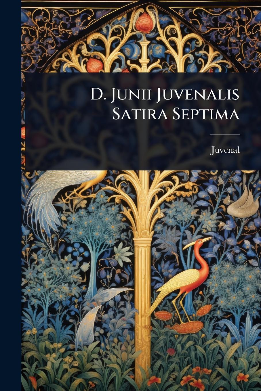 Vorderes Coverbild D. Junii Juvenalis Satira Septima