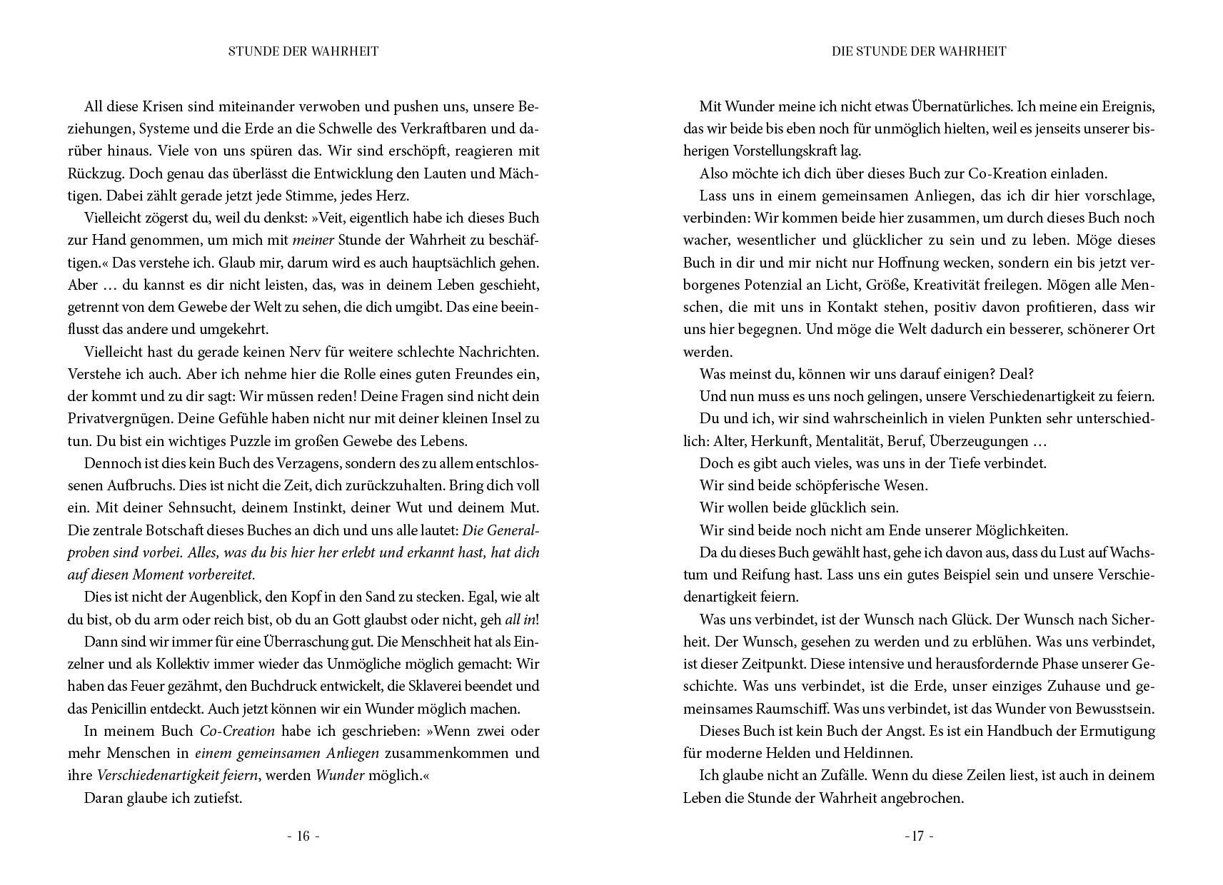 Beispielinhalt (Bild) Stunde der Wahrheit