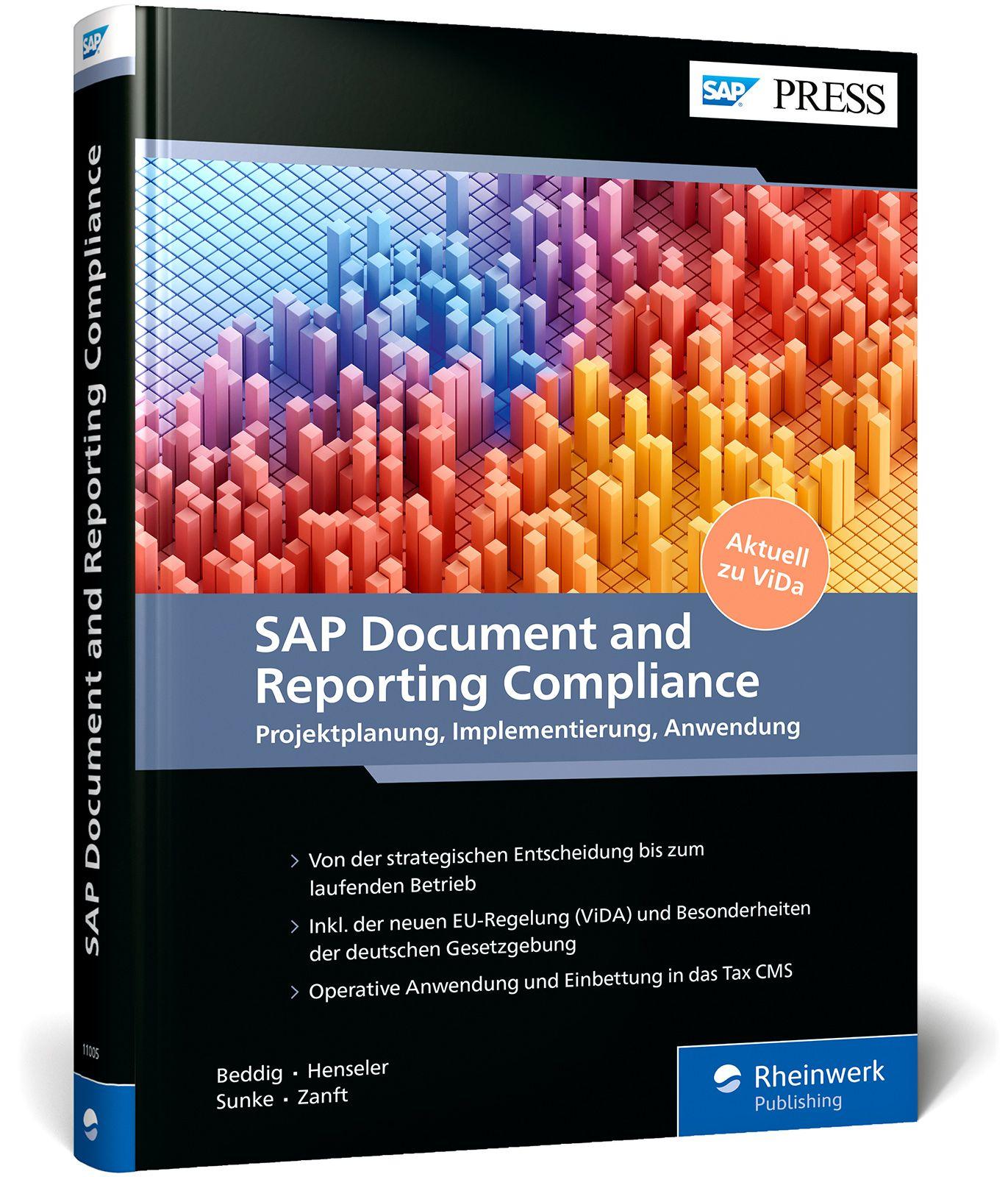 Vorderes Coverbild SAP Document and Reporting Compliance - Projektplanung, Implementierung, Anwendung