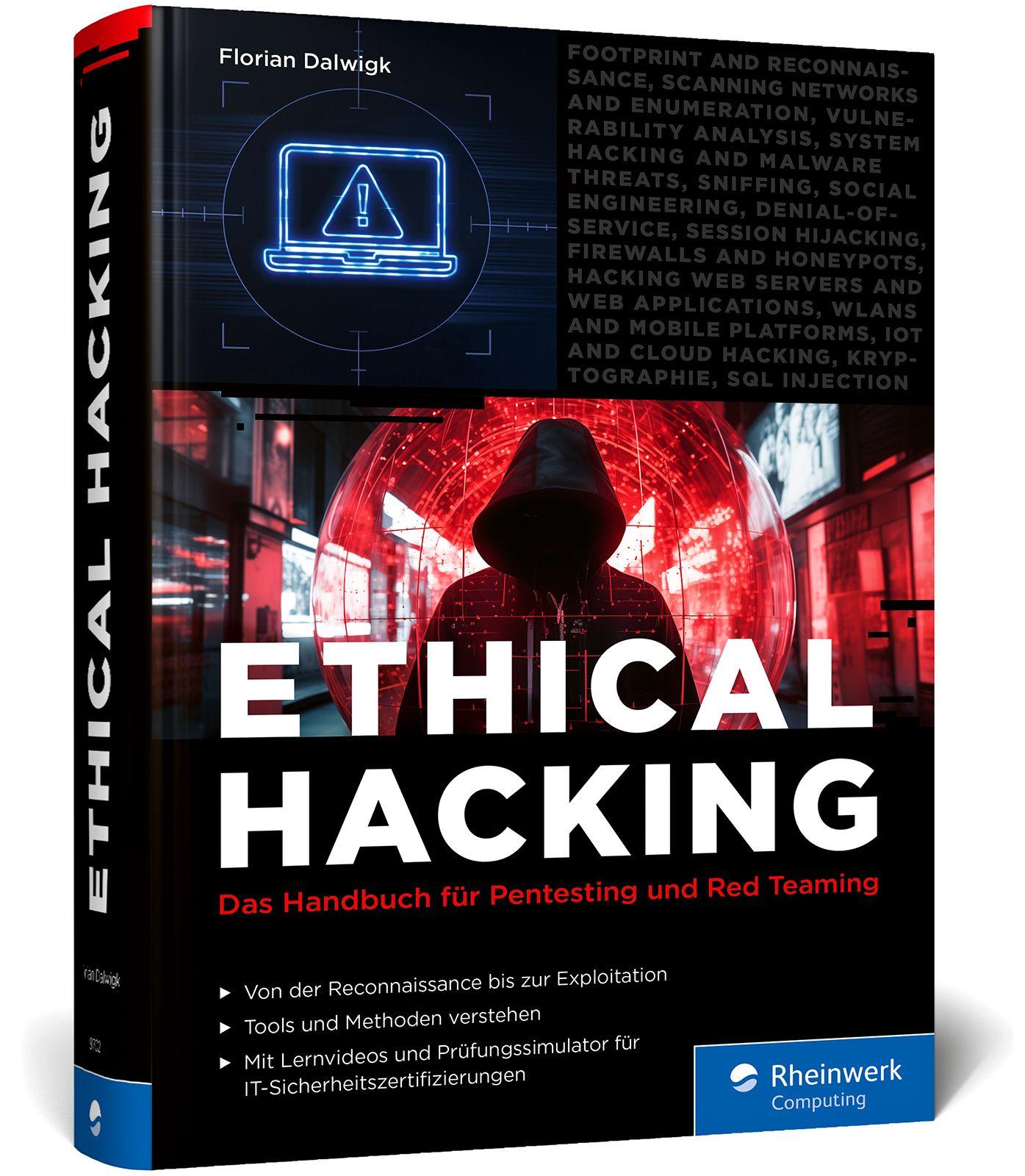 Vorderes Coverbild Ethical Hacking