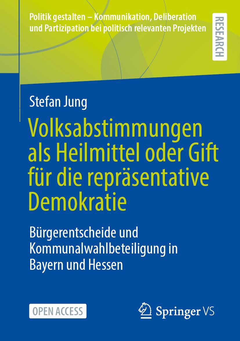 Vorderes Coverbild Volksabstimmungen als Heilmittel oder Gift für die repräsentative Demokratie