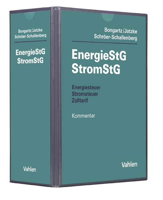 Vorderes Coverbild Energiesteuer, Stromsteuer, Zolltarif  (mit Fortsetzungsnotierung). Inkl. 21. Ergänzungslieferung