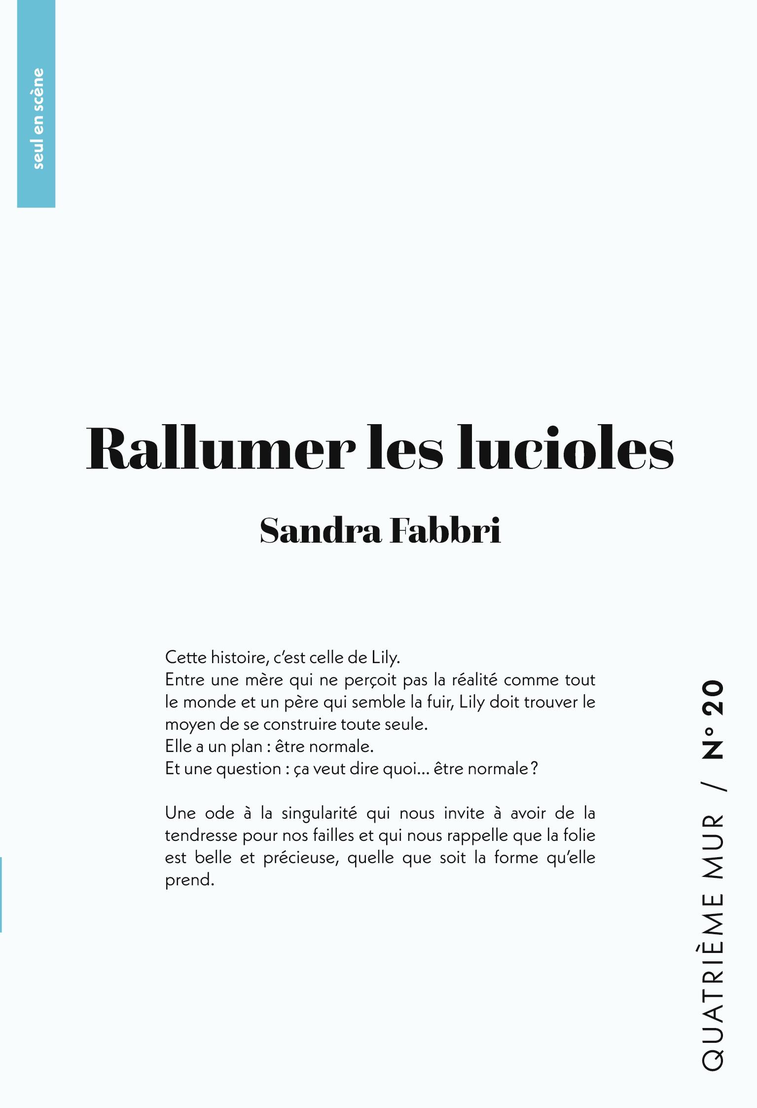 Vorderes Coverbild Rallumer les lucioles